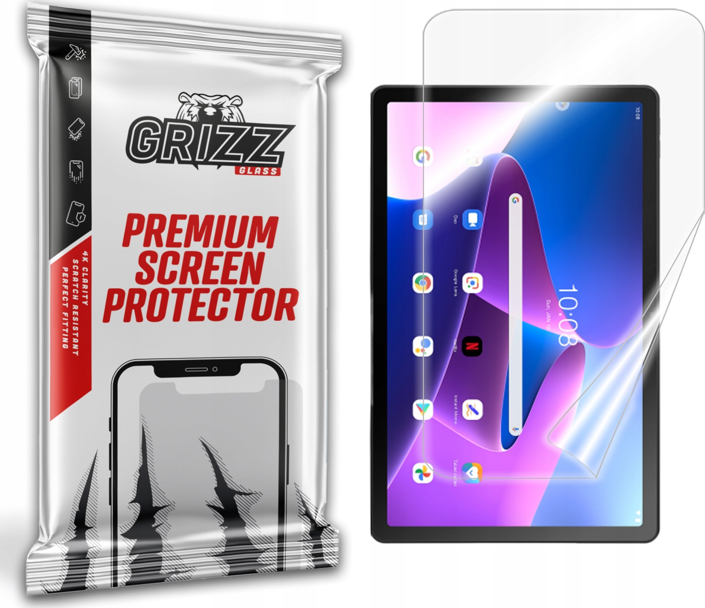 GrizzGlass   CeramicFilm do Lenovo Tab M10