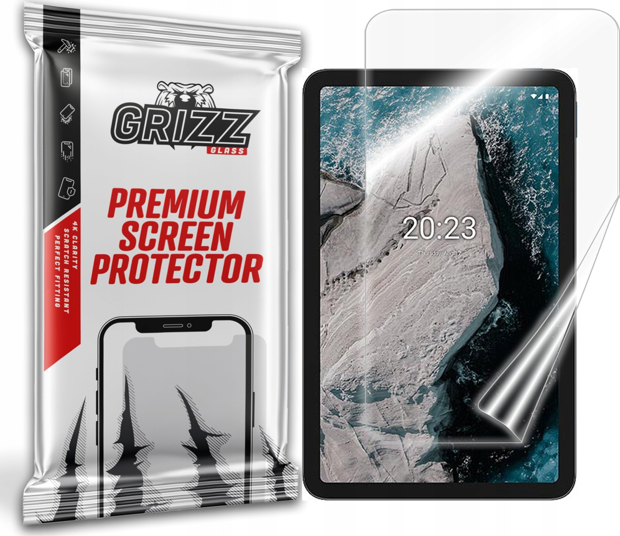 GrizzGlass CeramicFilm do Nokia T20 |