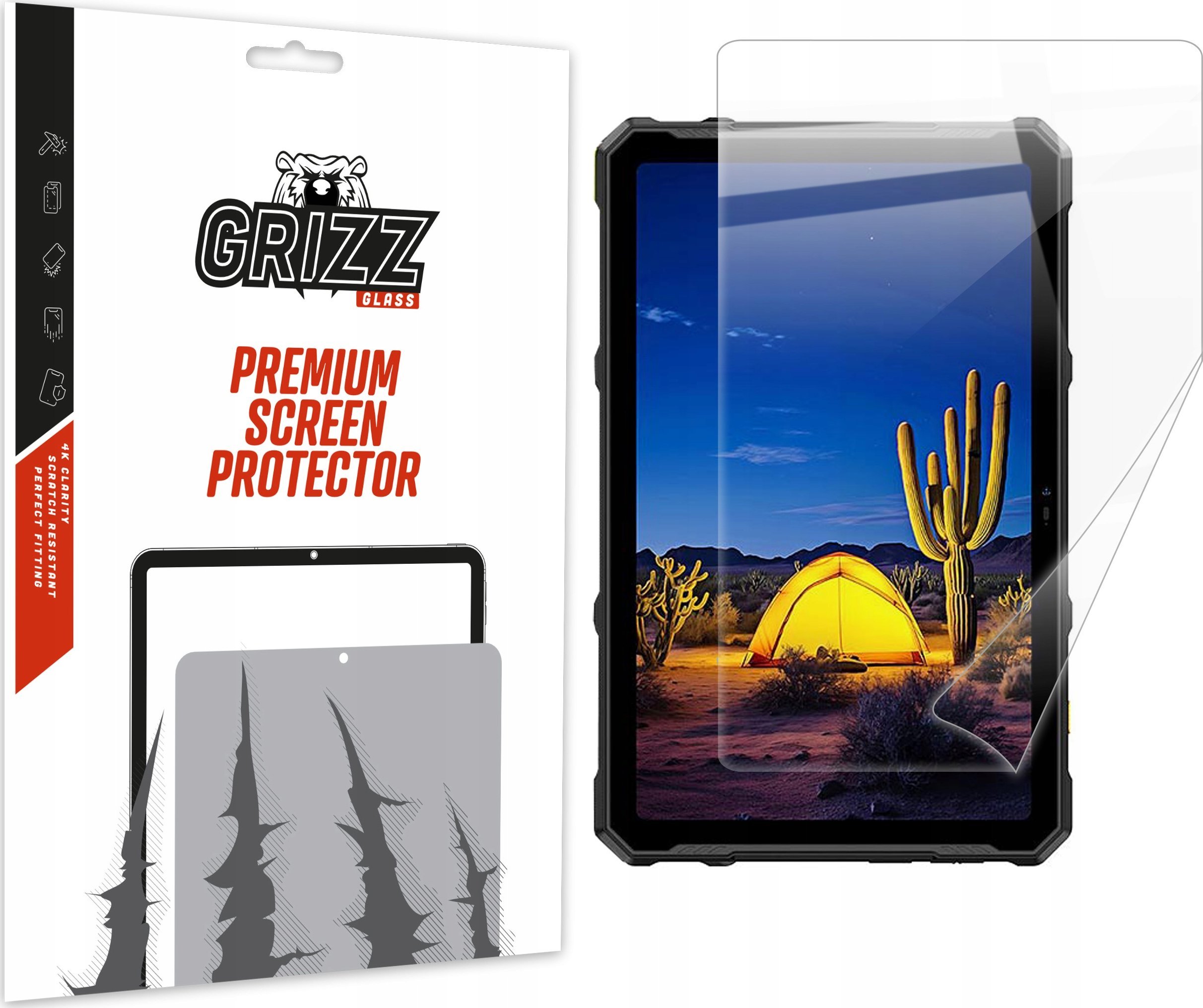 GrizzGlass   CeramicFilm do Ulefone Armor Pad