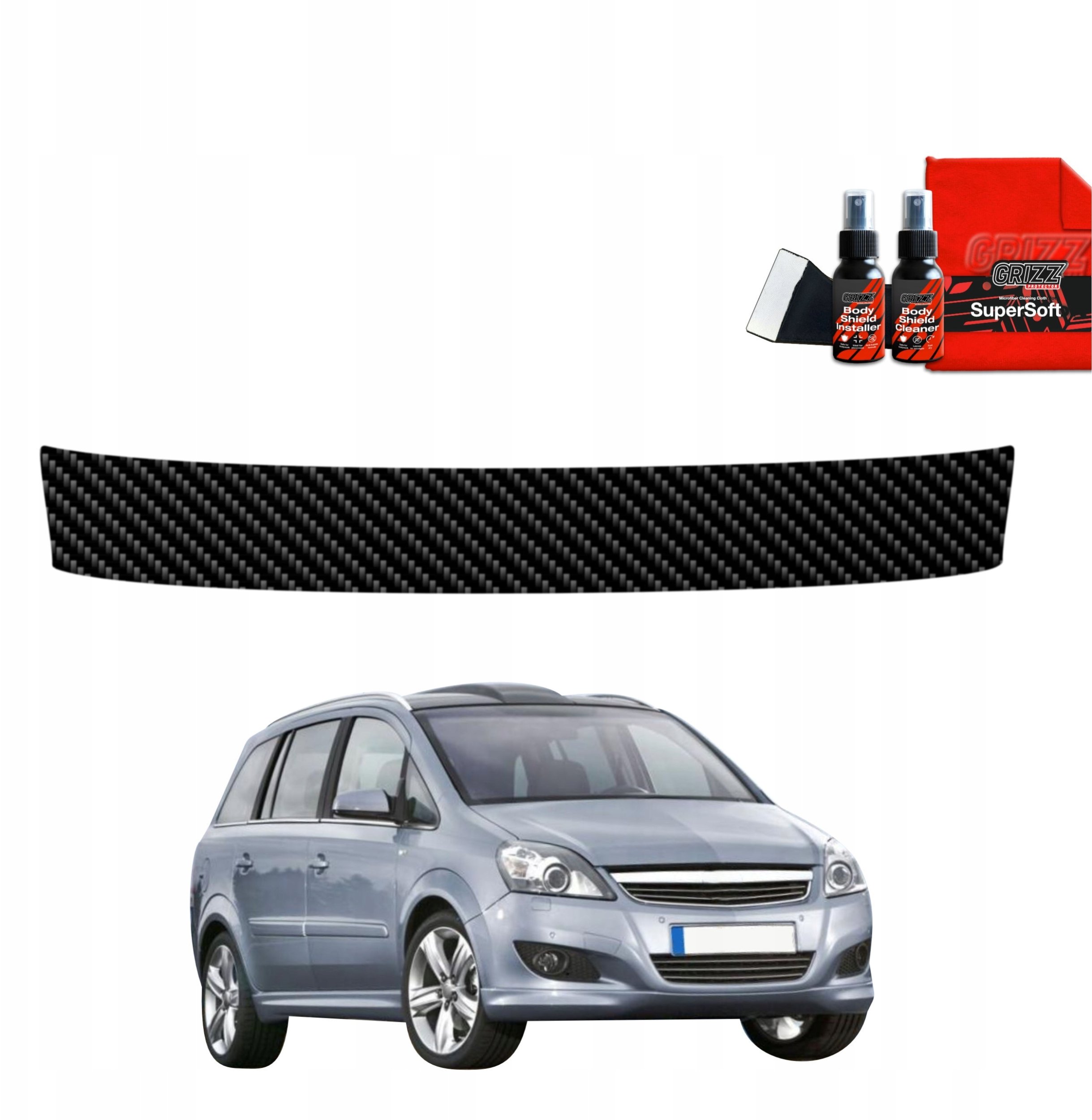 GrizzGlass  karbonowapróg  GrizzGlass BodyShield do Opel