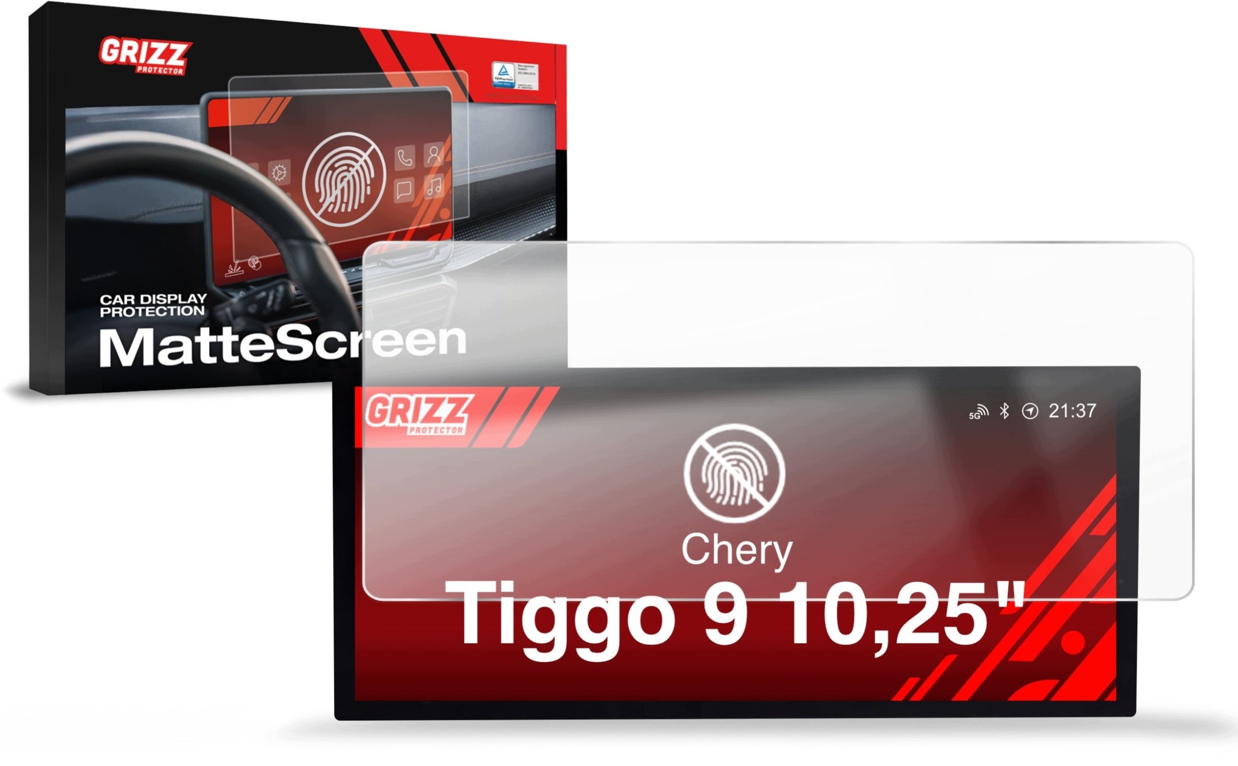 GrizzGlass  matowa CarDisplay Protection do Chery