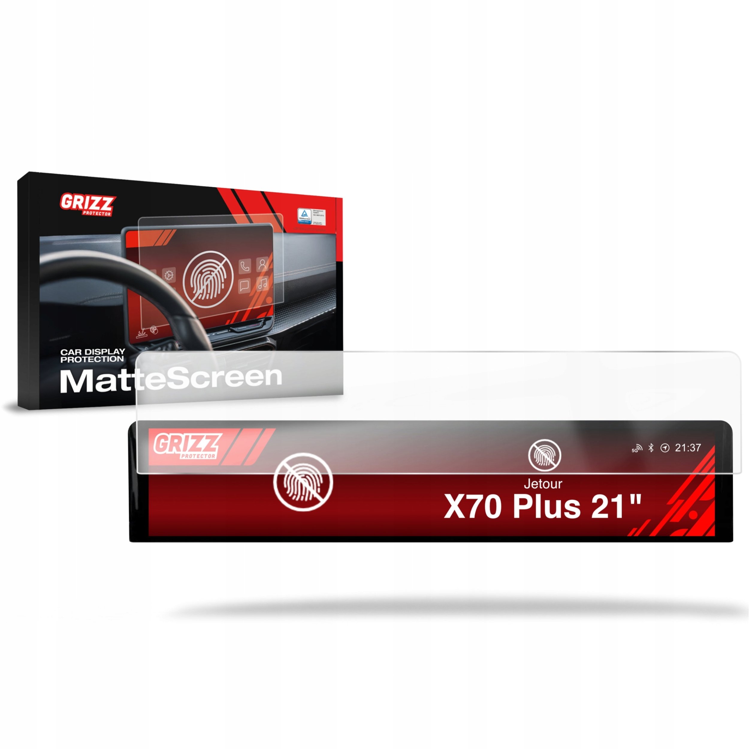 GrizzGlass matowa CarDisplay Protection do Jetour