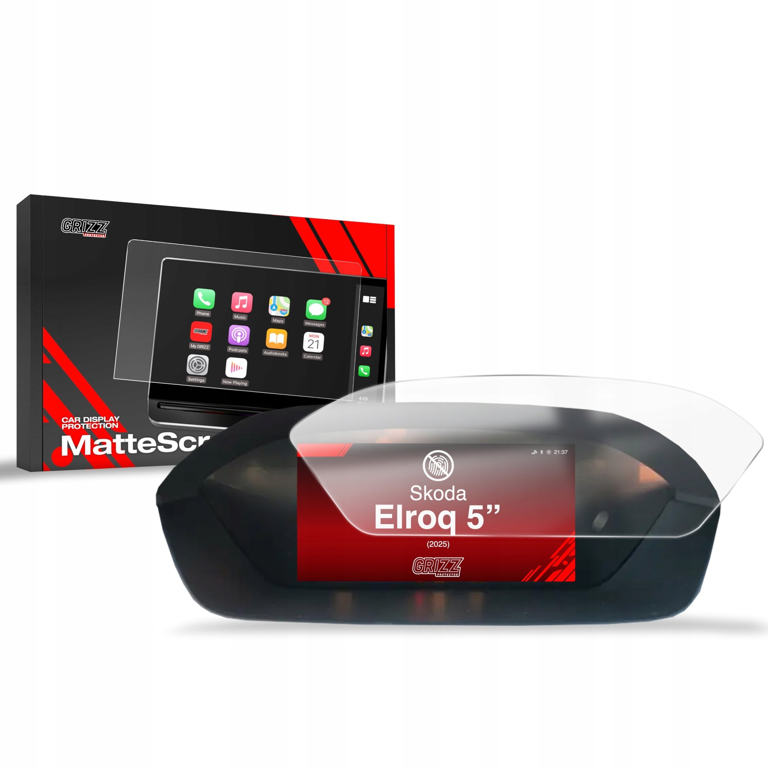 GrizzGlass  matowa CarDisplay Protection do  Elroq