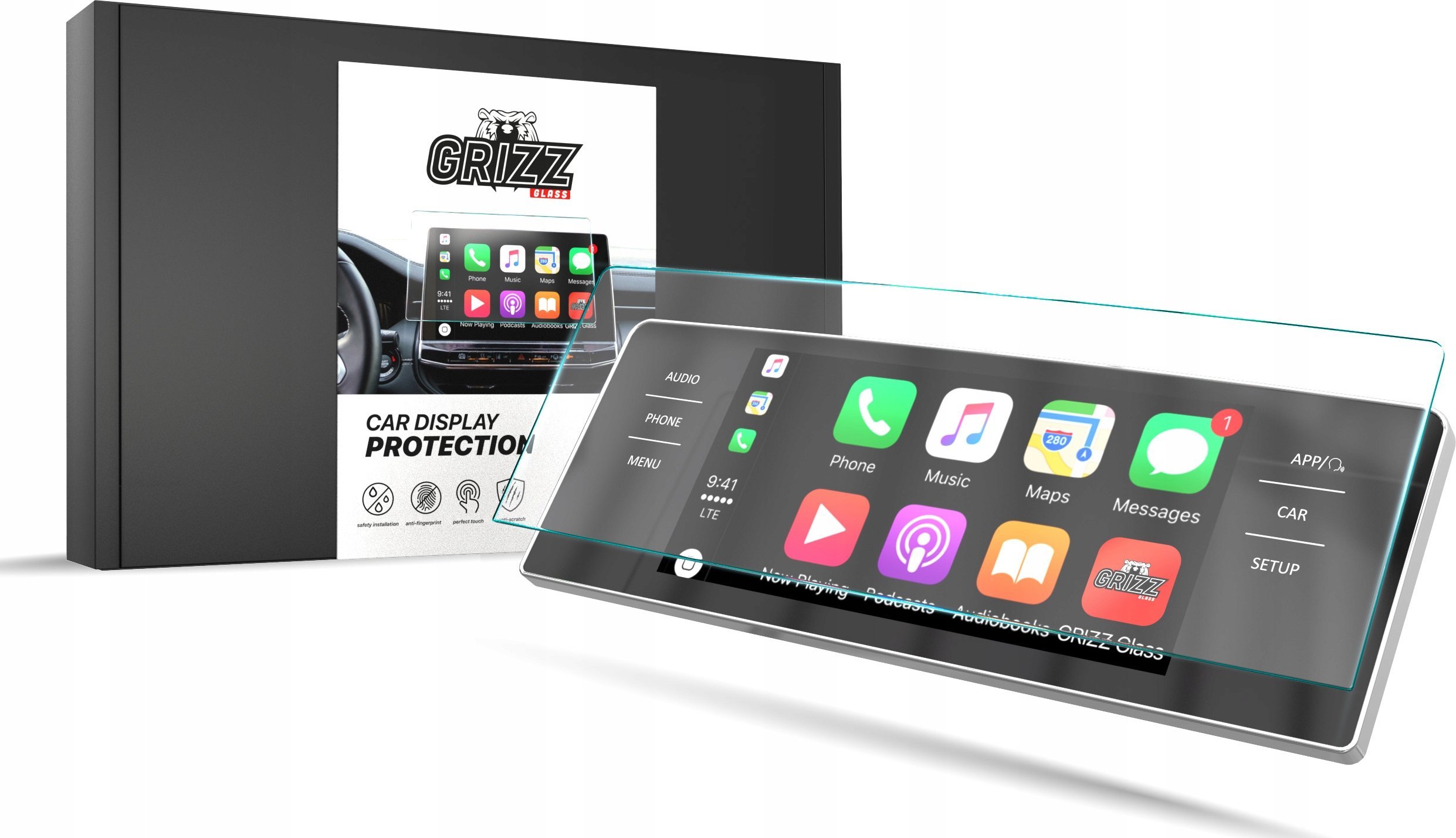 GrizzGlass  matowa CarDisplay Protection do  Octavia