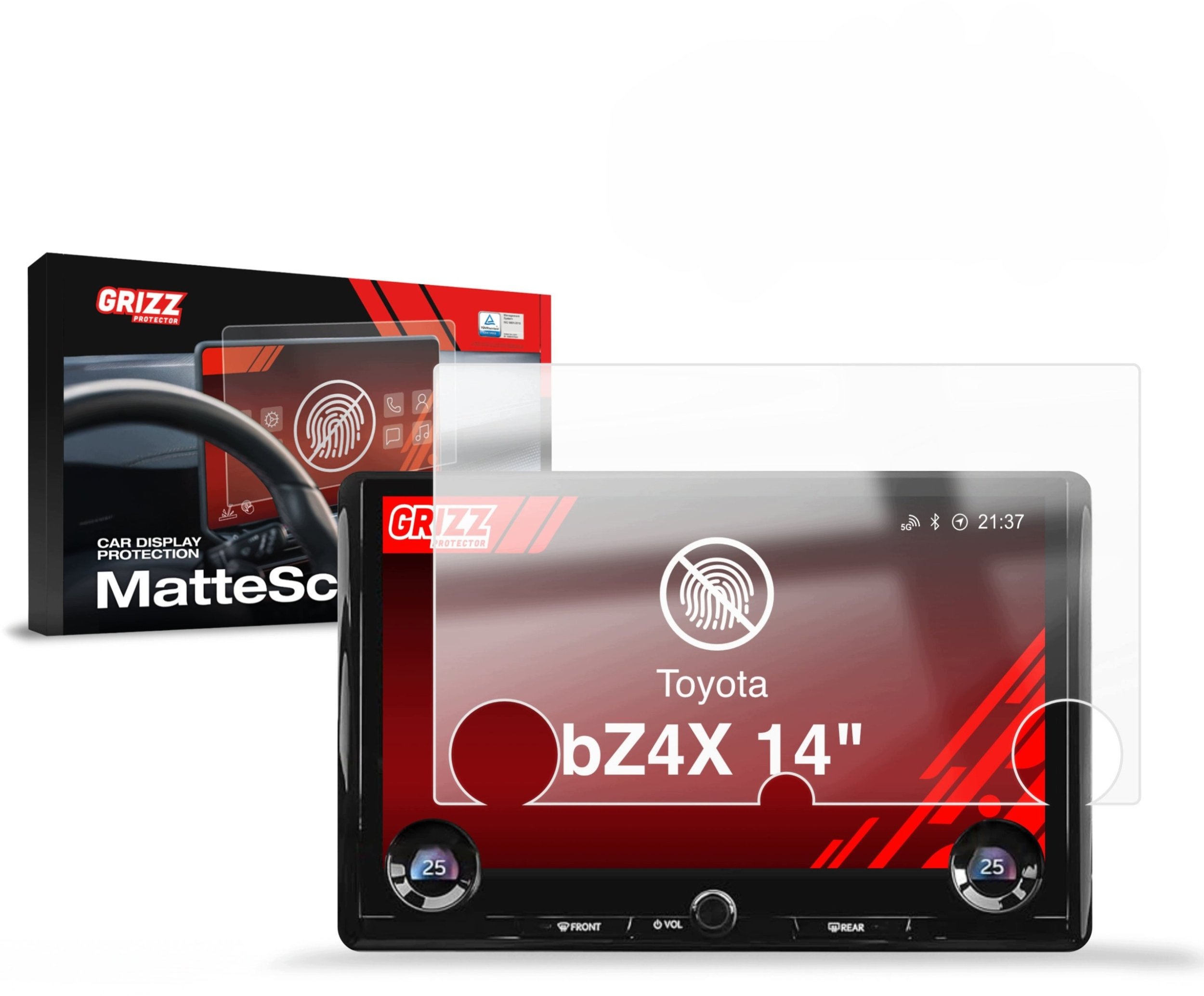 GrizzGlass matowa CarDisplay Protection do Toyota