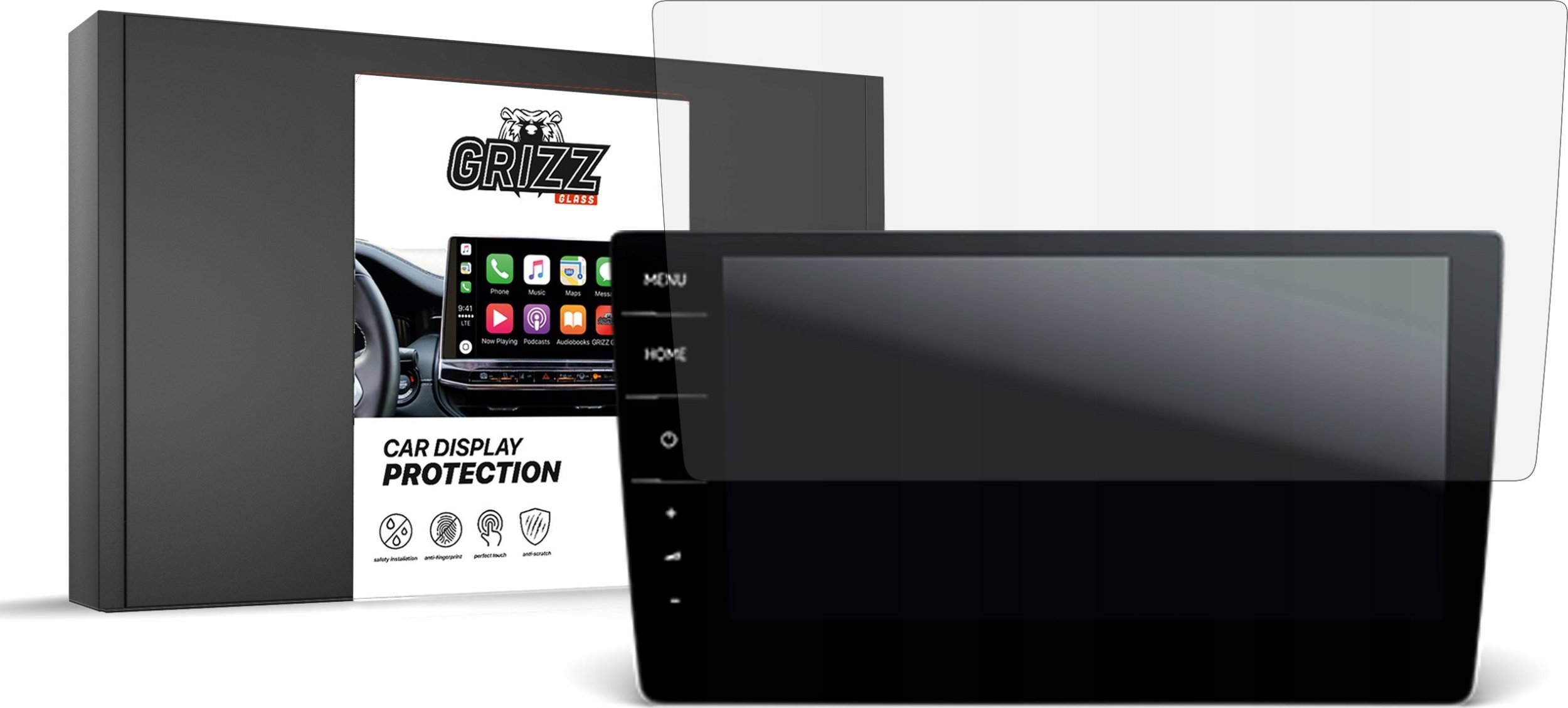 GrizzGlass matowa CarDisplay Protection do Volkswagen