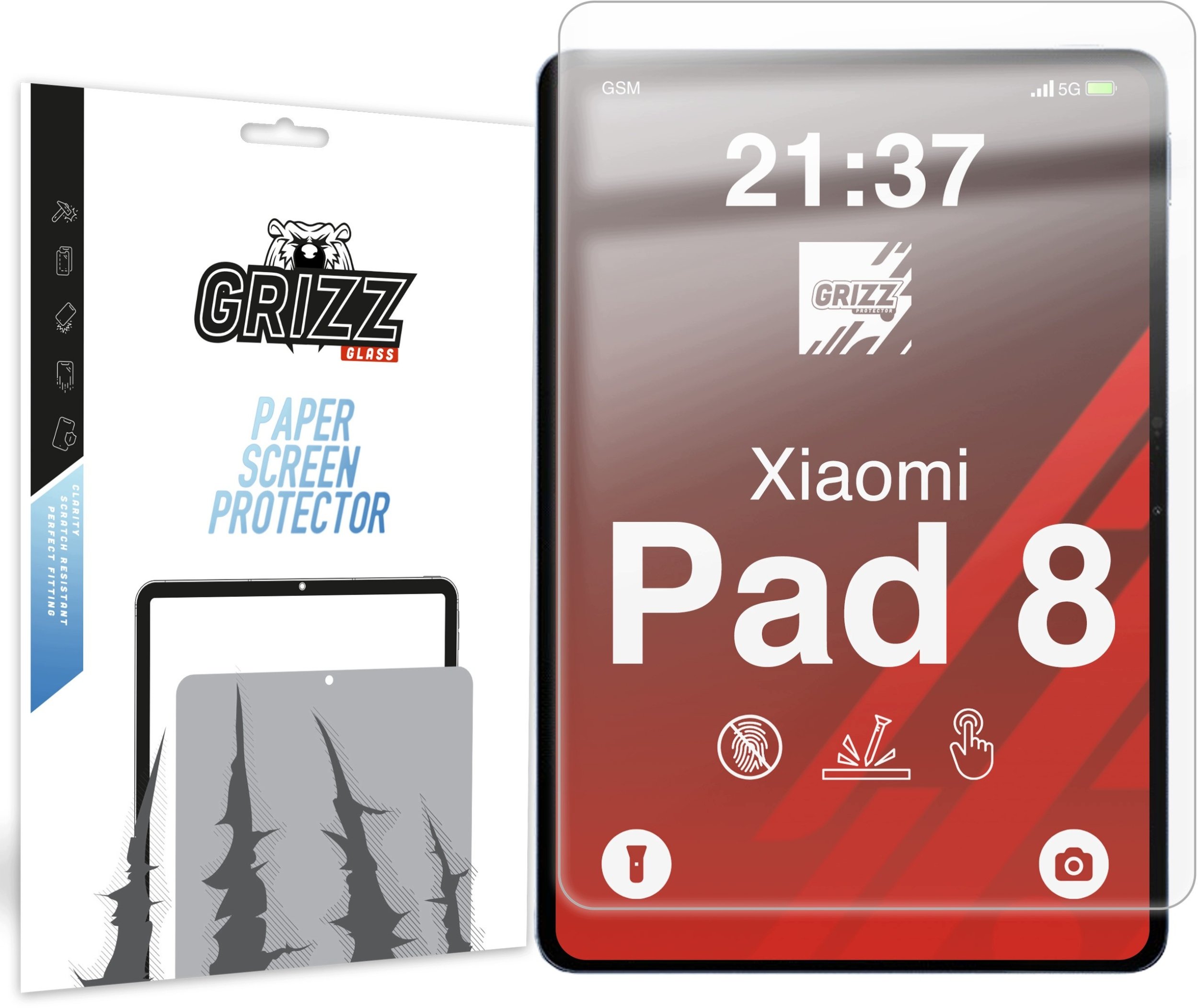 GrizzGlass matowa GrizzGlass PaperScreen do Xiaomi