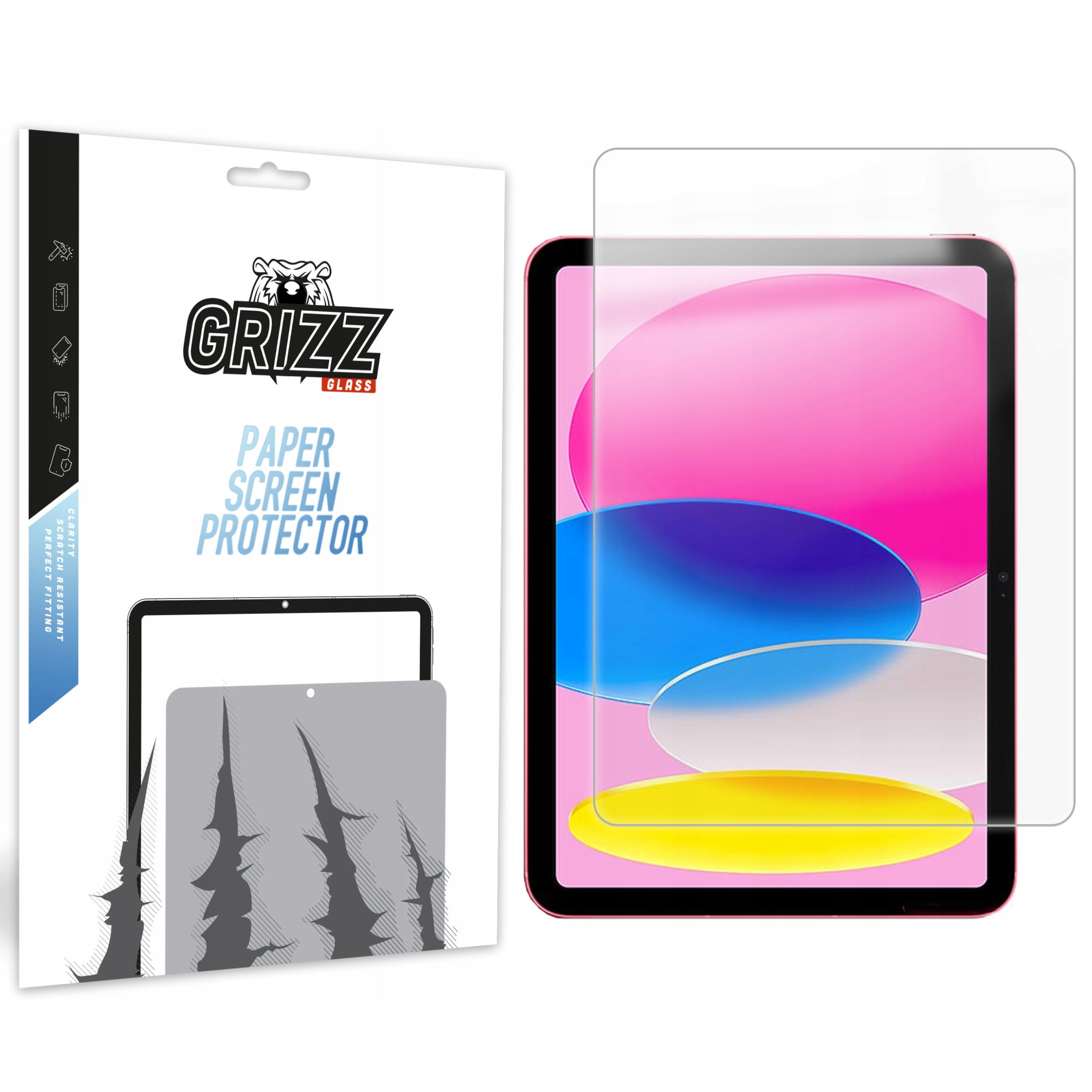 GrizzGlass matowa PaperScreen do Apple iPad