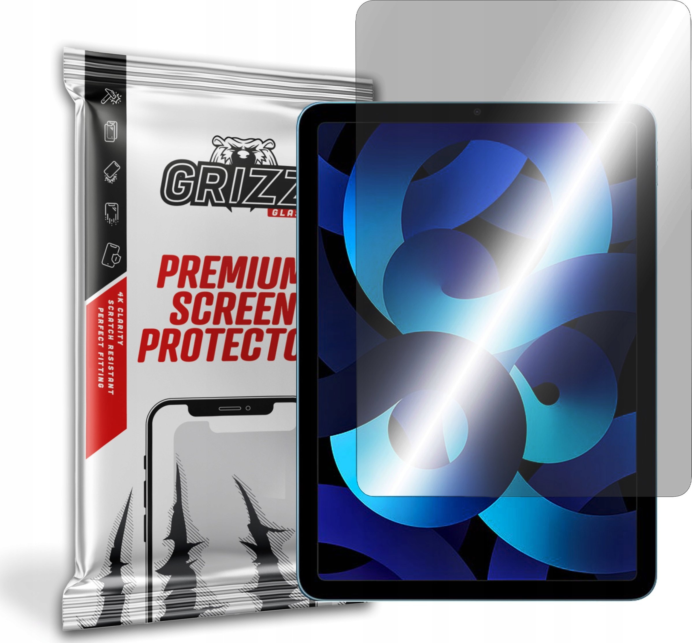 GrizzGlass  matowa PaperScreen do Apple iPad