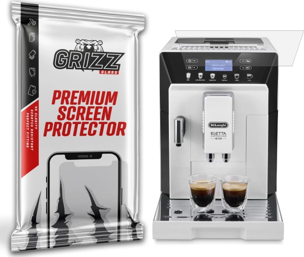 GrizzGlass  matowa PaperScreen do DeLonghi Eletta