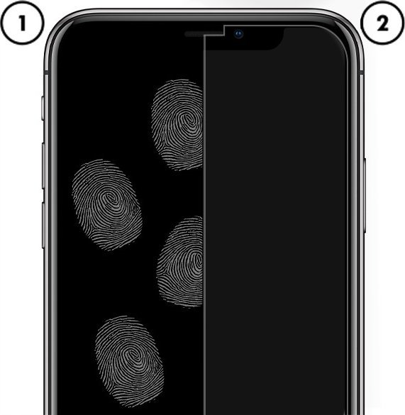 GrizzGlass  matowa PaperScreen do domofonu Virone