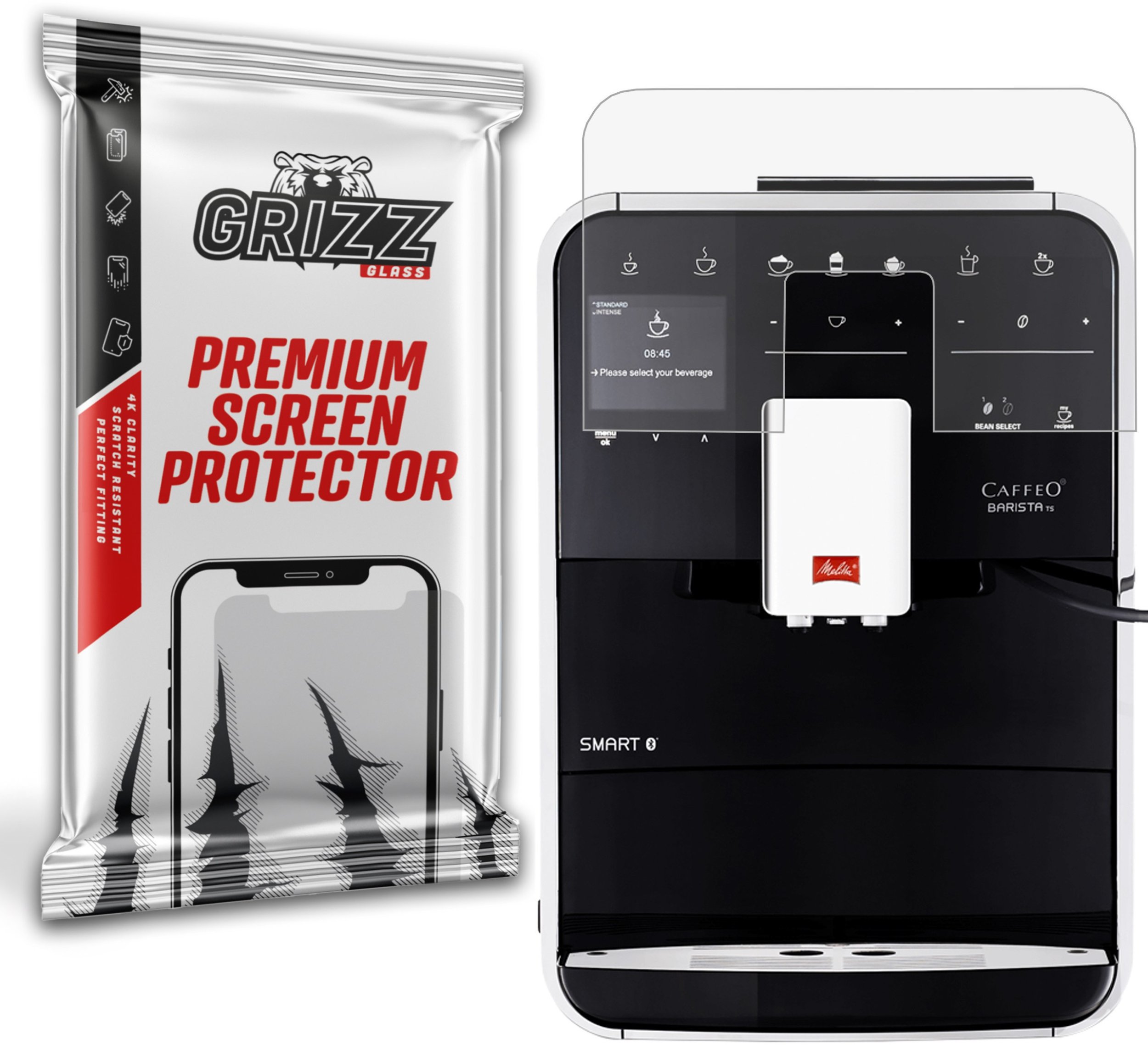 GrizzGlass matowa PaperScreen do Melitta Barista