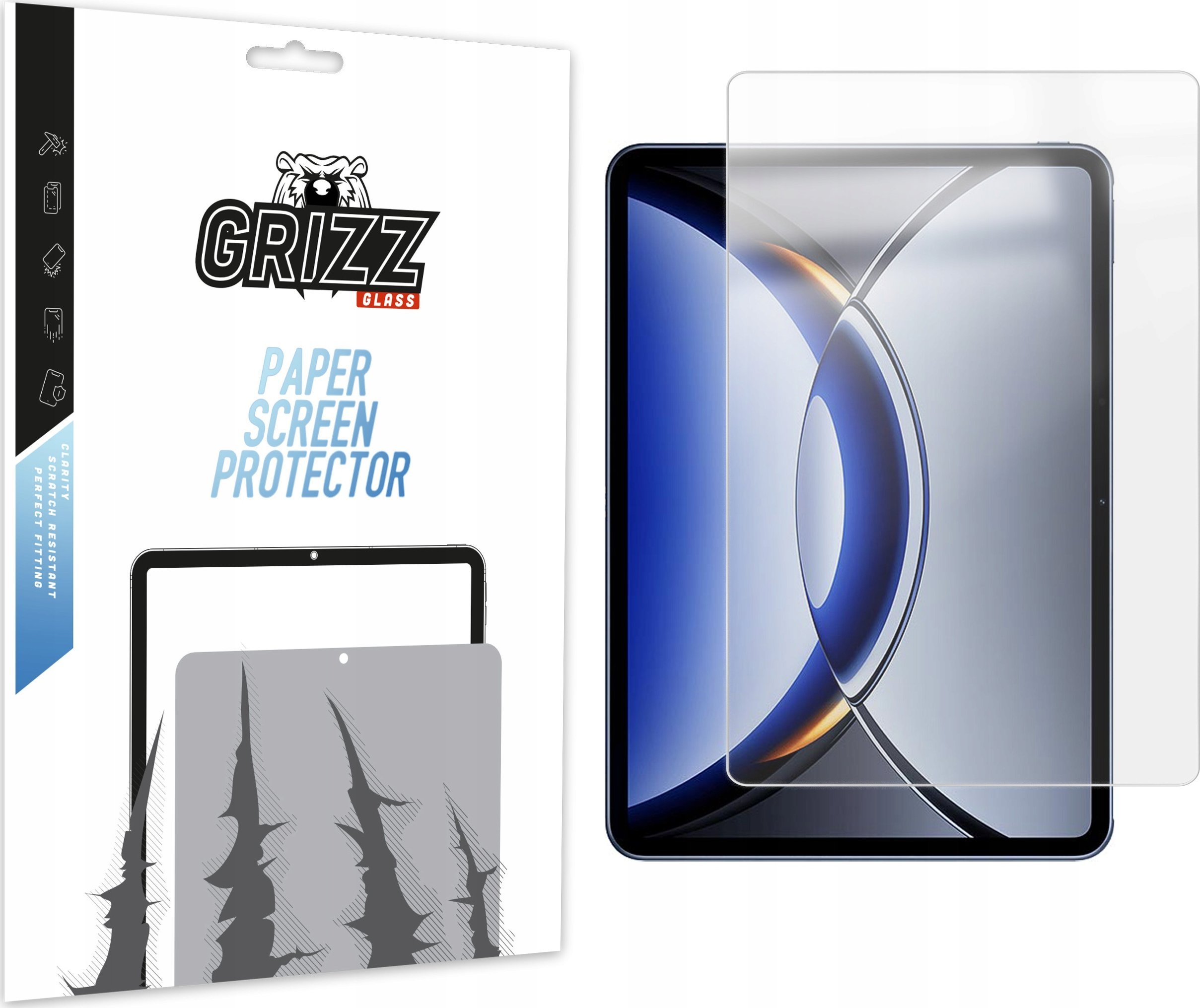 GrizzGlass matowa PaperScreen do Oppo Pad