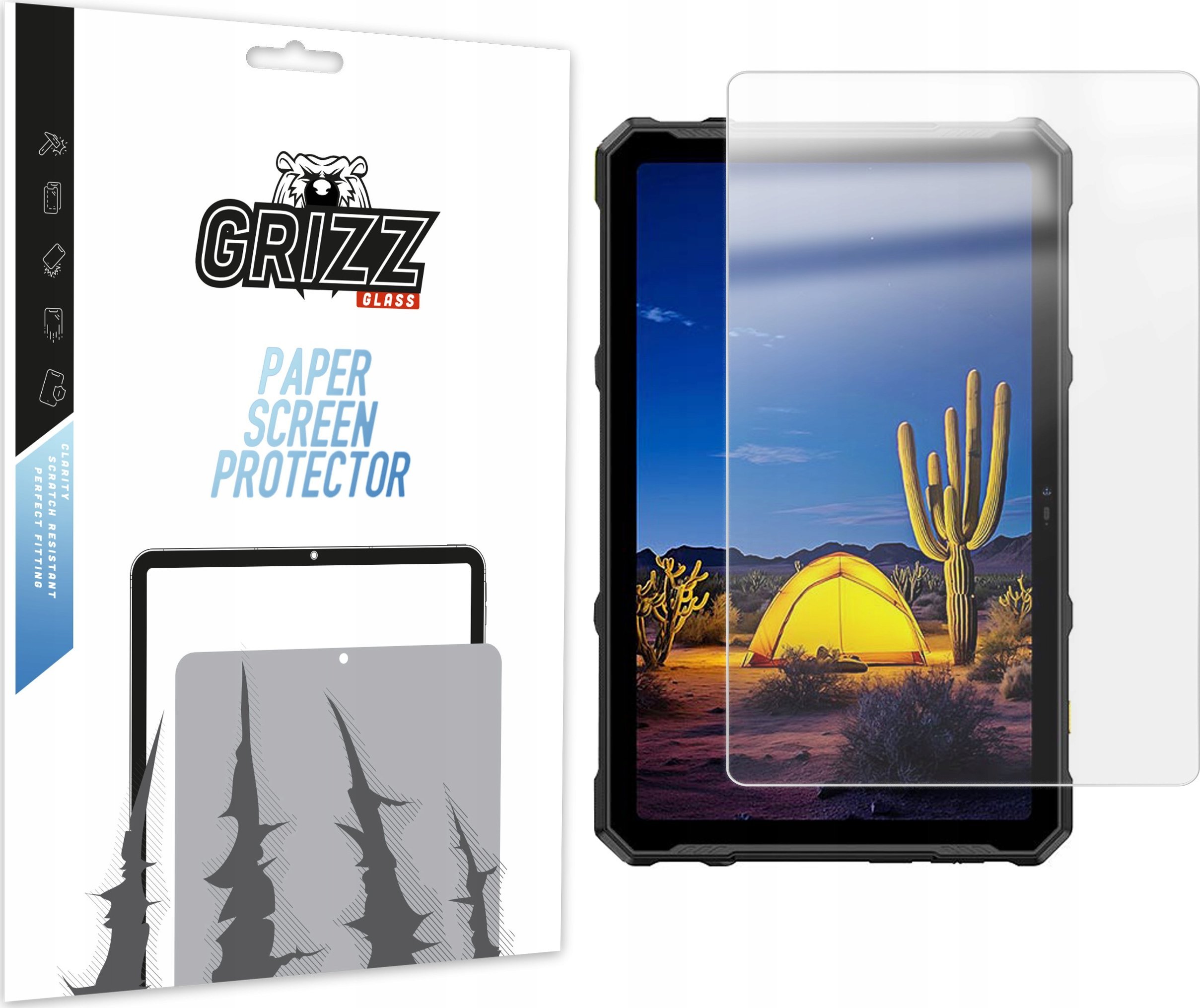 GrizzGlass matowa PaperScreen do Ulefone Armor