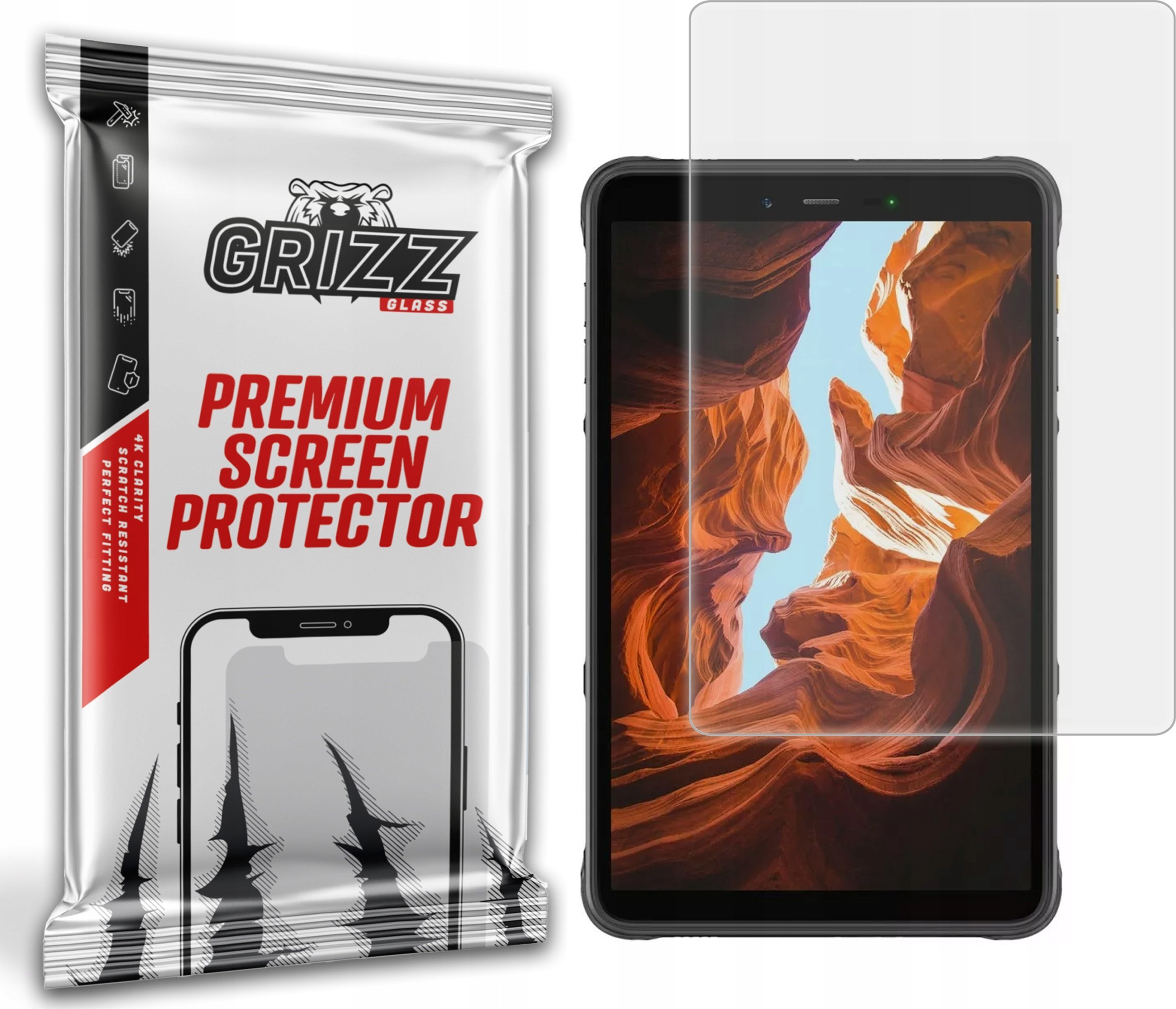GrizzGlass  matowa PaperScreen do Ulefone Armor