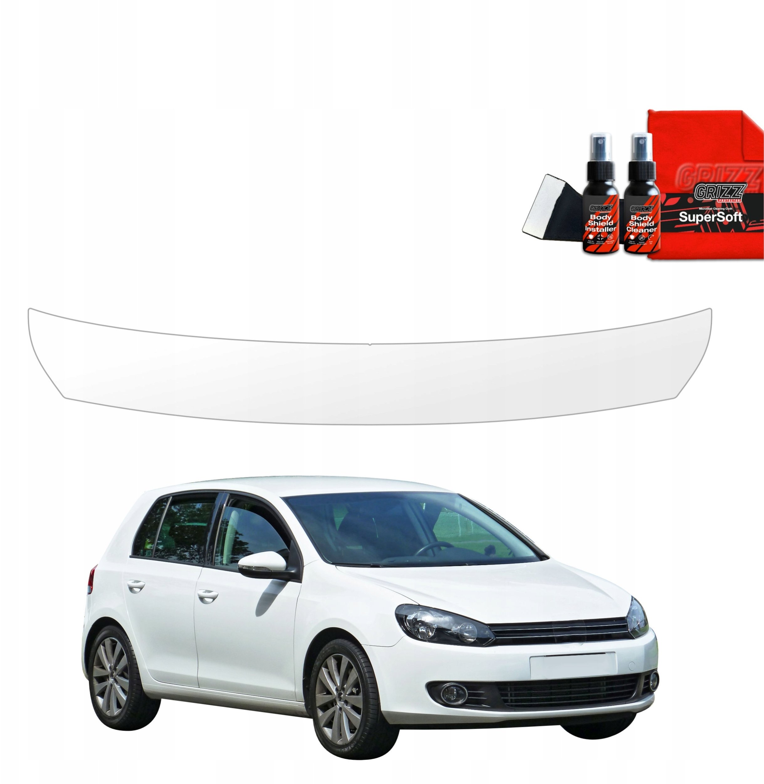 GrizzGlass  próg  BodyShield do Volkswagen Golf