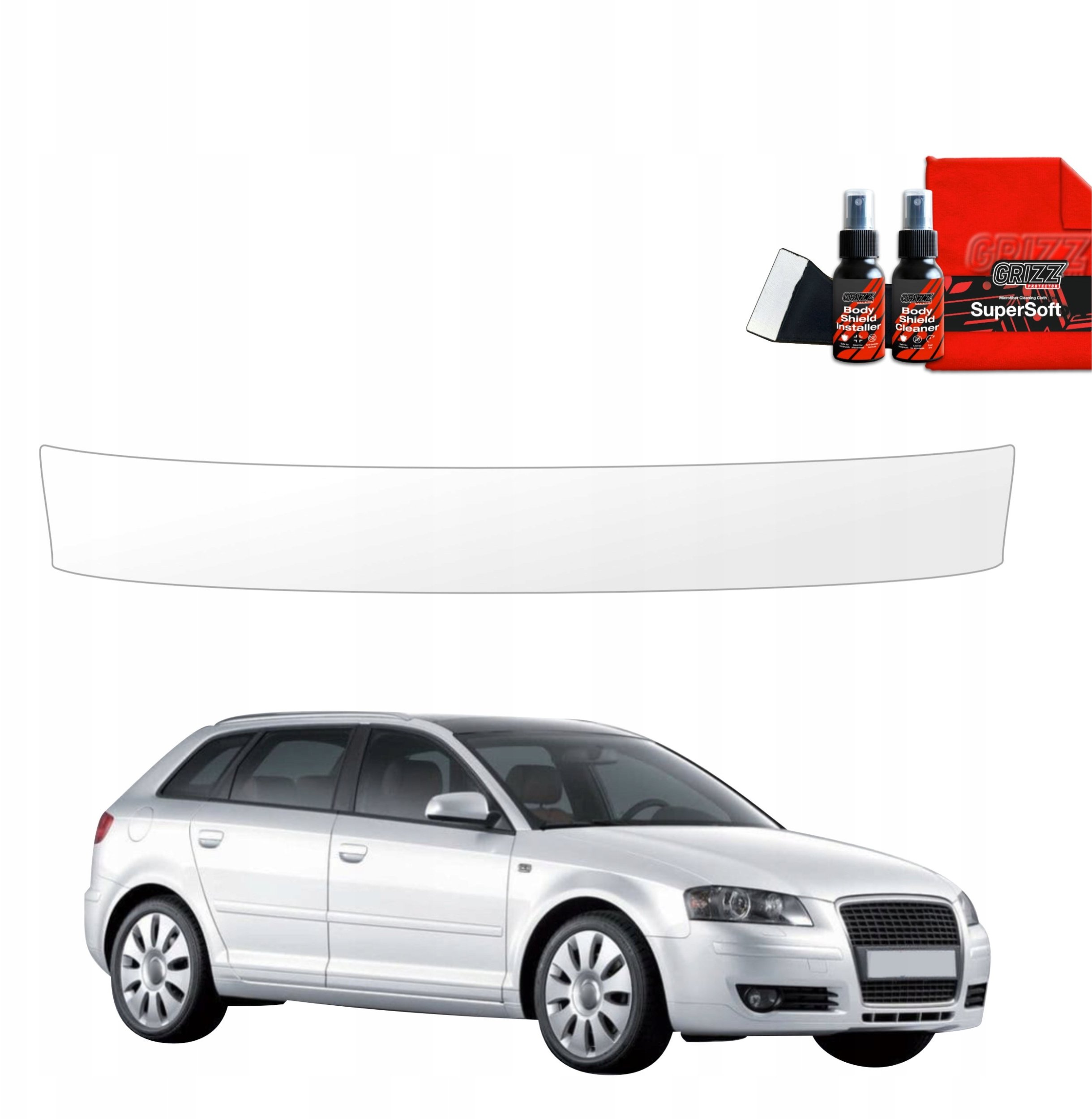 GrizzGlass próg GrizzGlass BodyShield do Audi