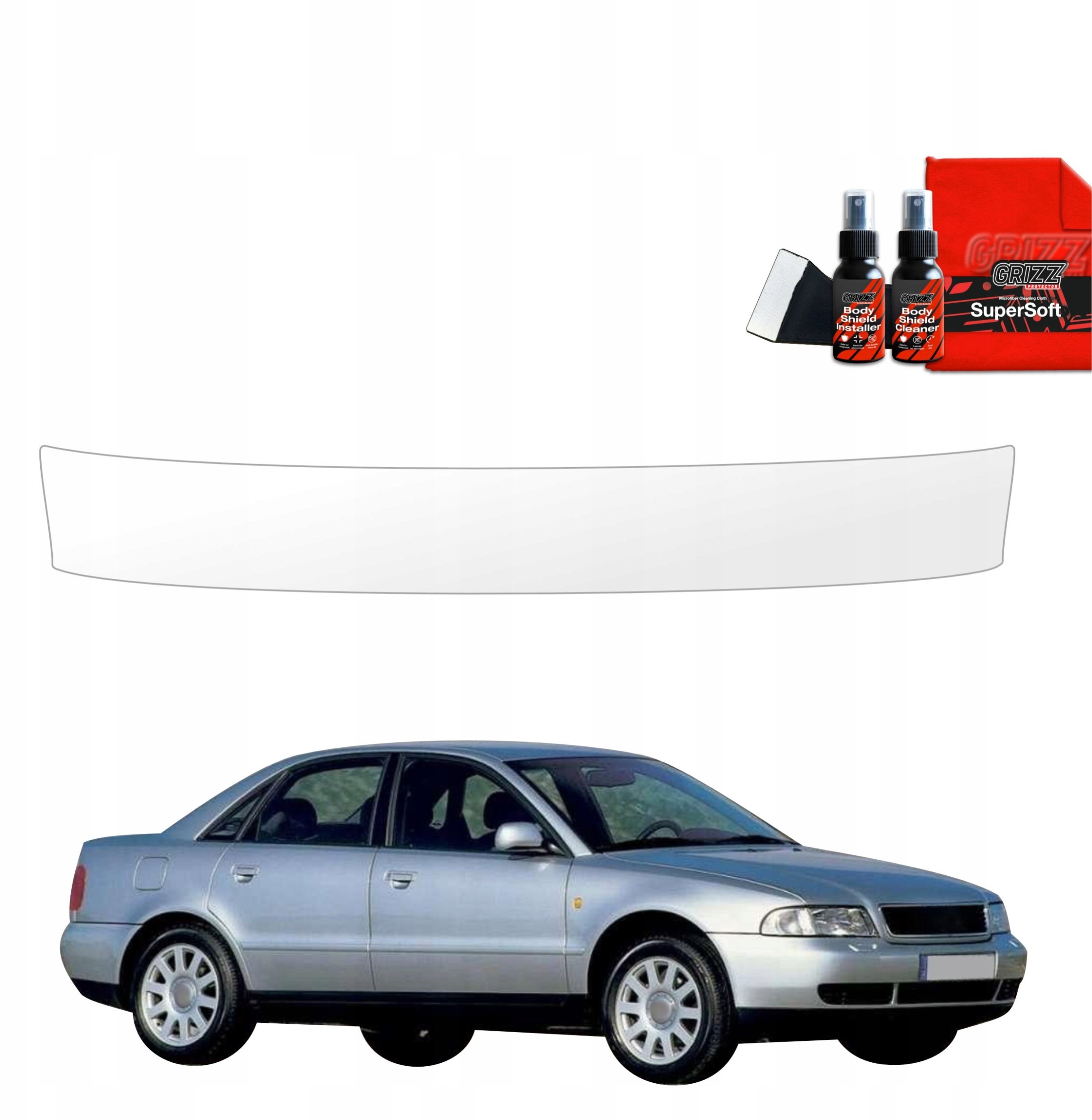 GrizzGlass  próg  GrizzGlass BodyShield do Audi