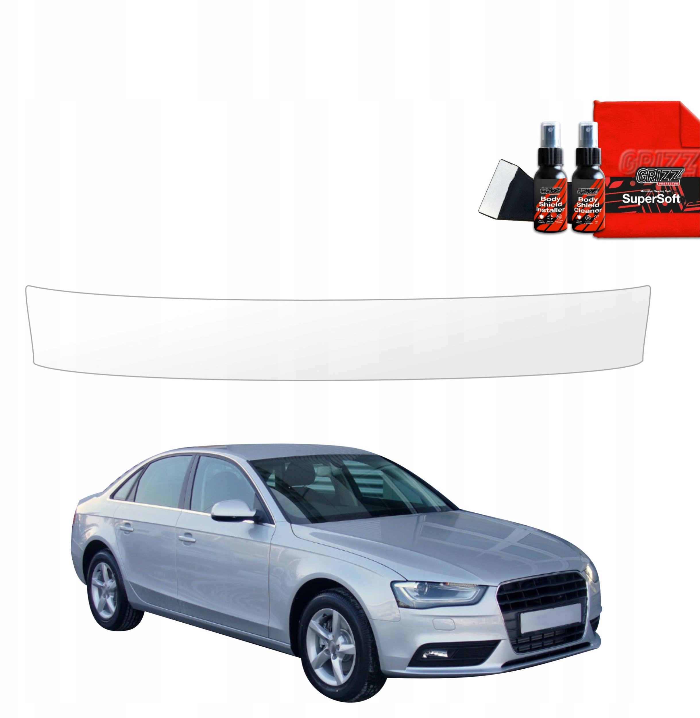 GrizzGlass  próg  GrizzGlass BodyShield do Audi