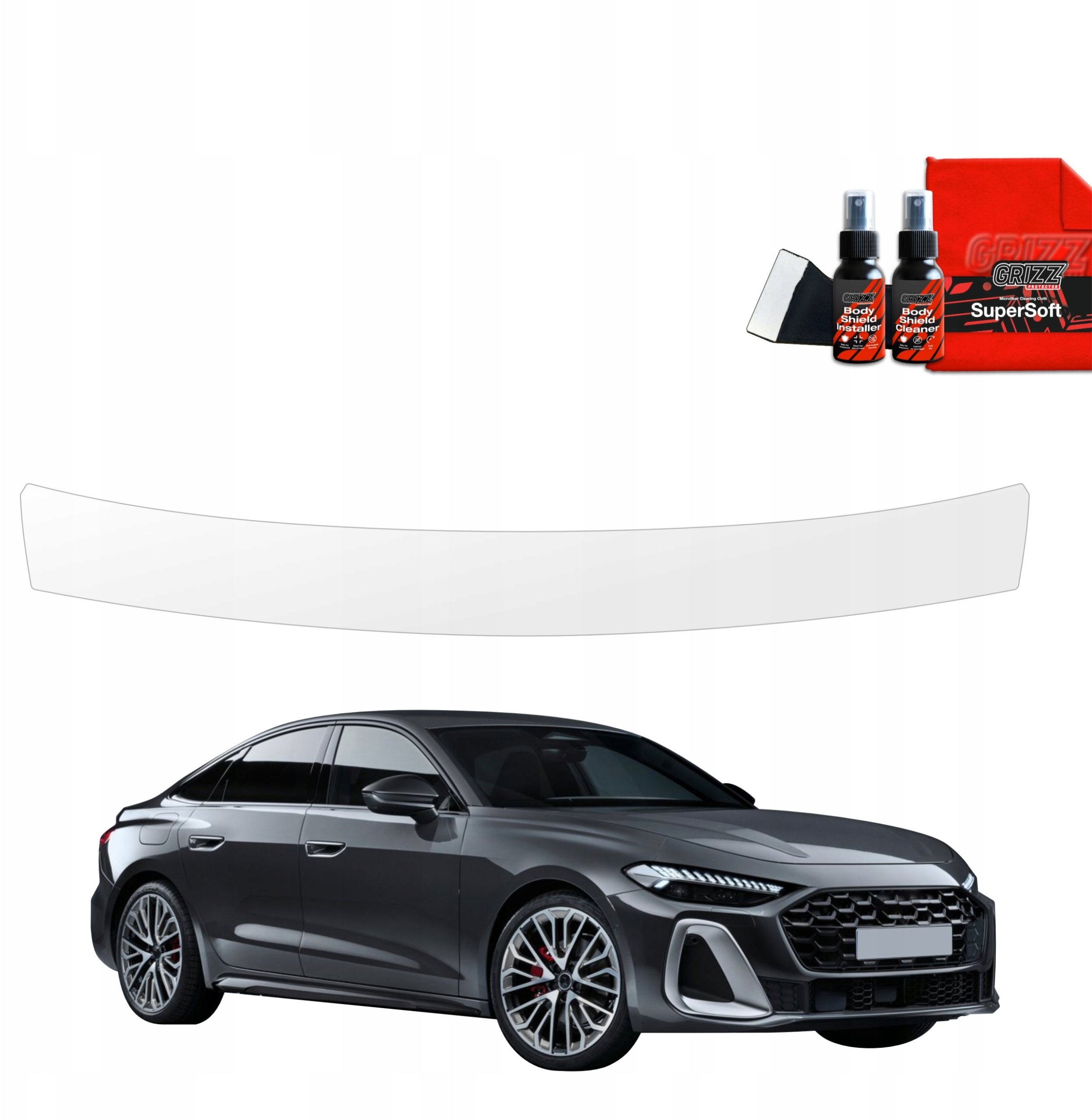 GrizzGlass  próg  GrizzGlass BodyShield do Audi
