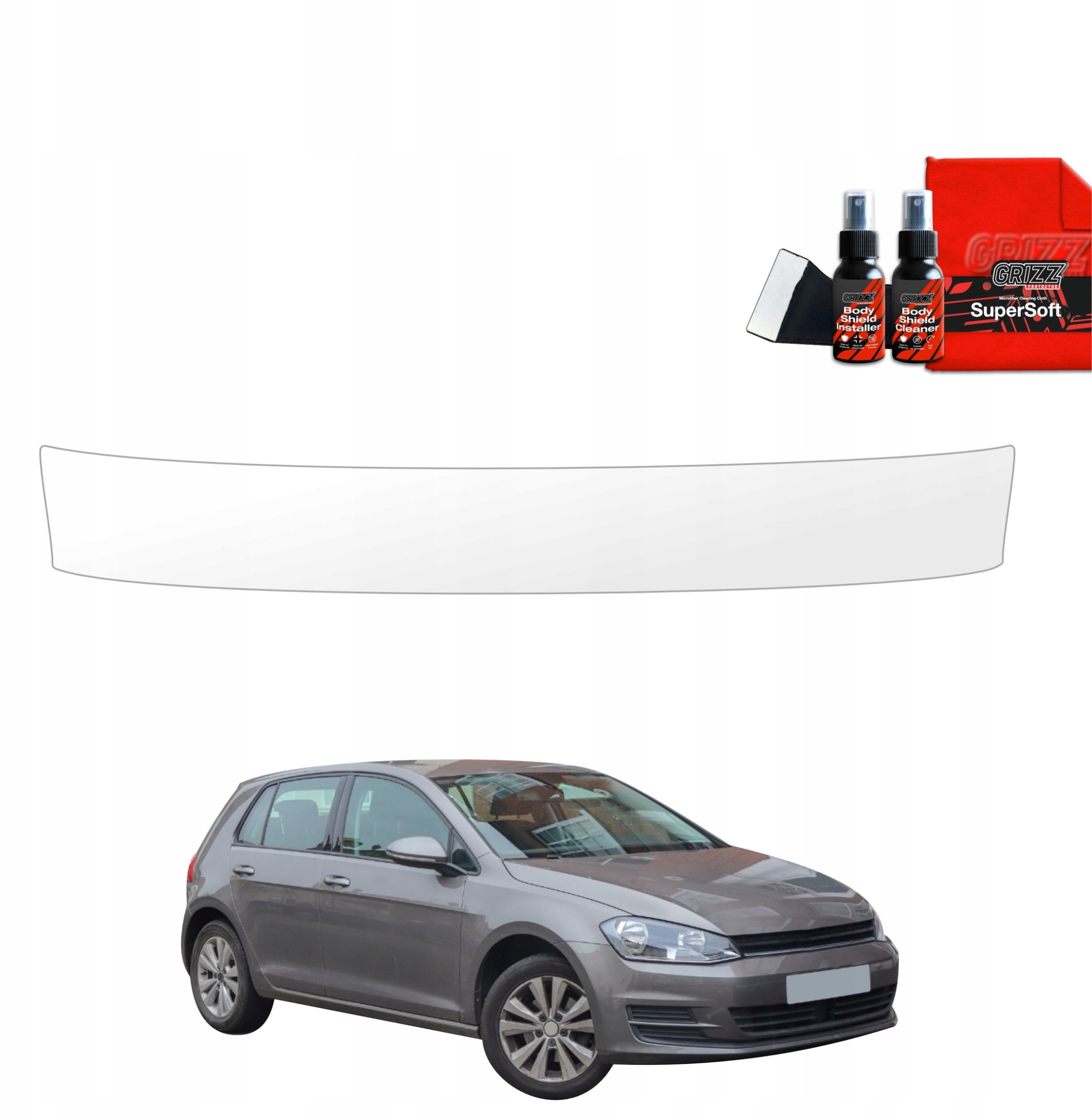 GrizzGlass  próg  GrizzGlass BodyShield do Volkswagen