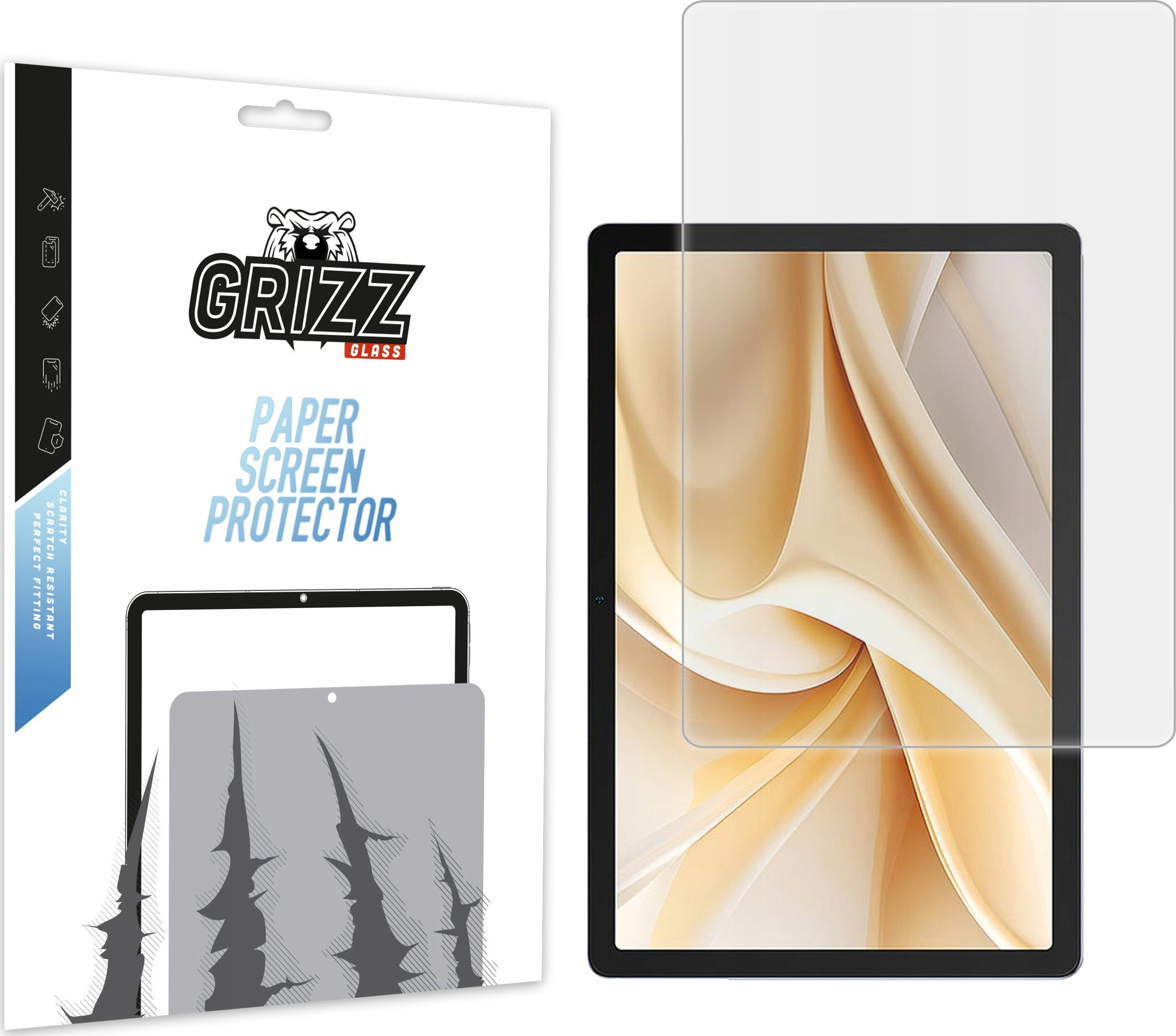 GrizzGlass PaperScreen antyodciskowa - matowa do