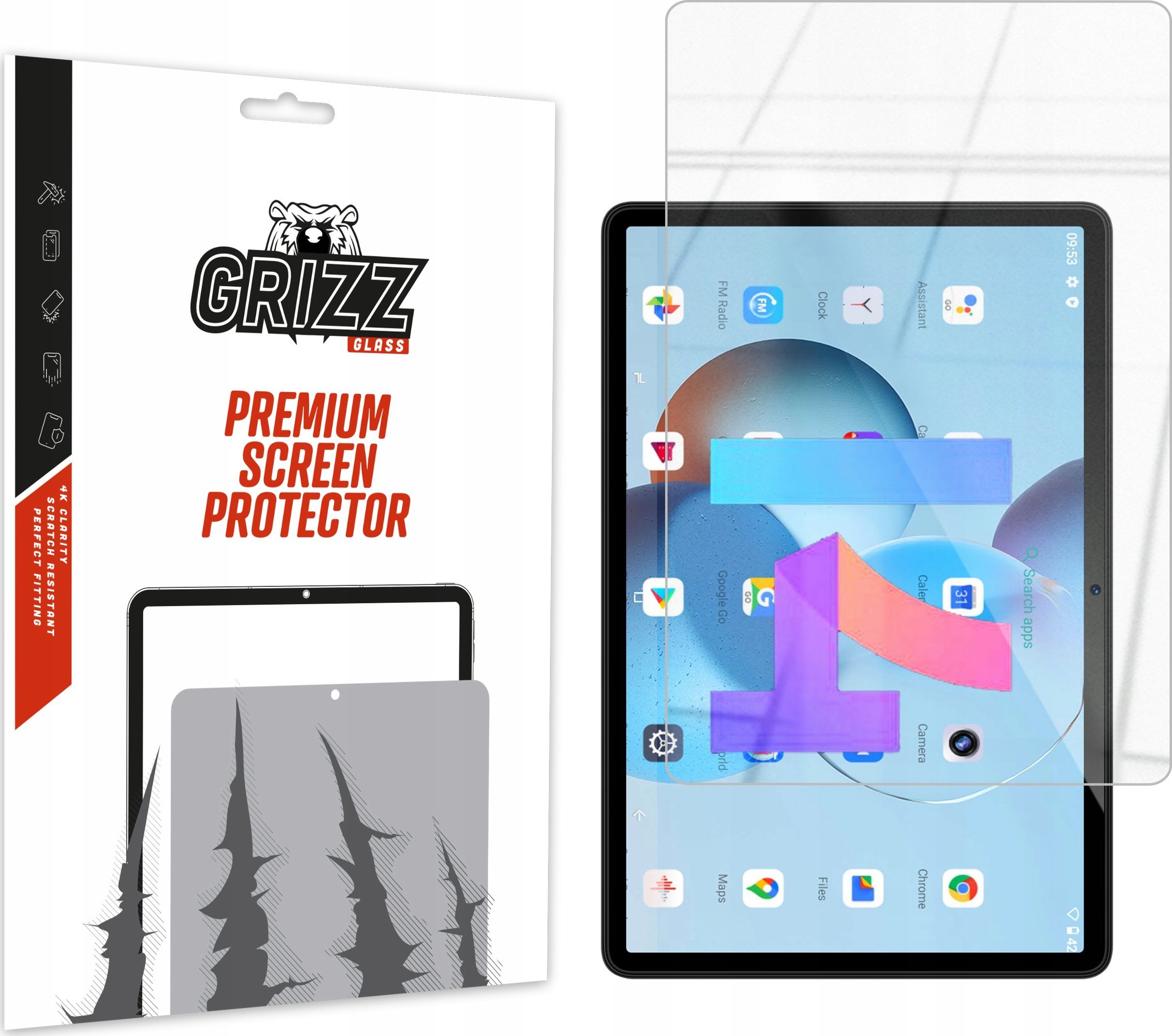 GrizzGlass HybridGlass do Doogee T30E |