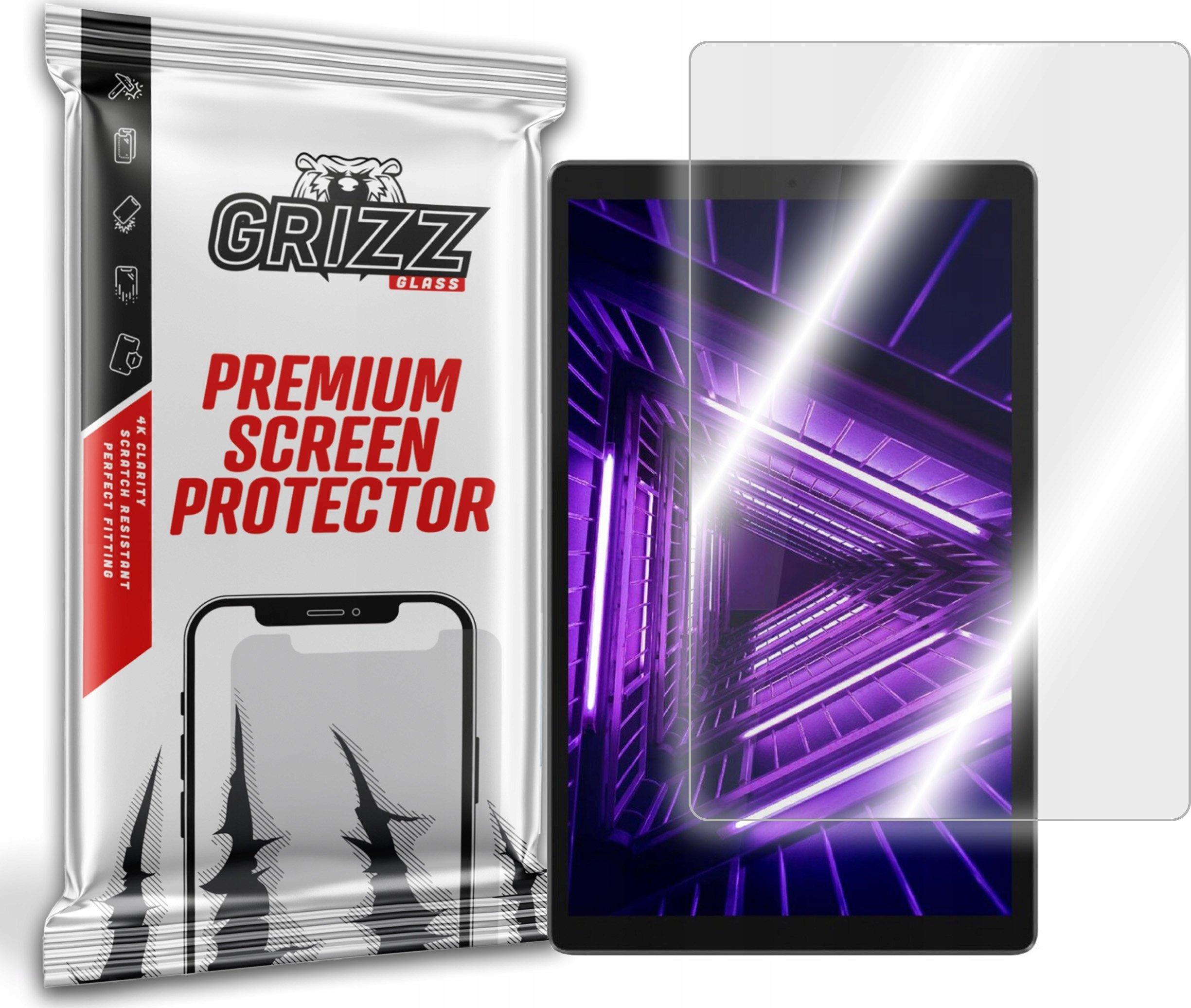 GrizzGlass   HybridGlass do Lenovo Tab M10