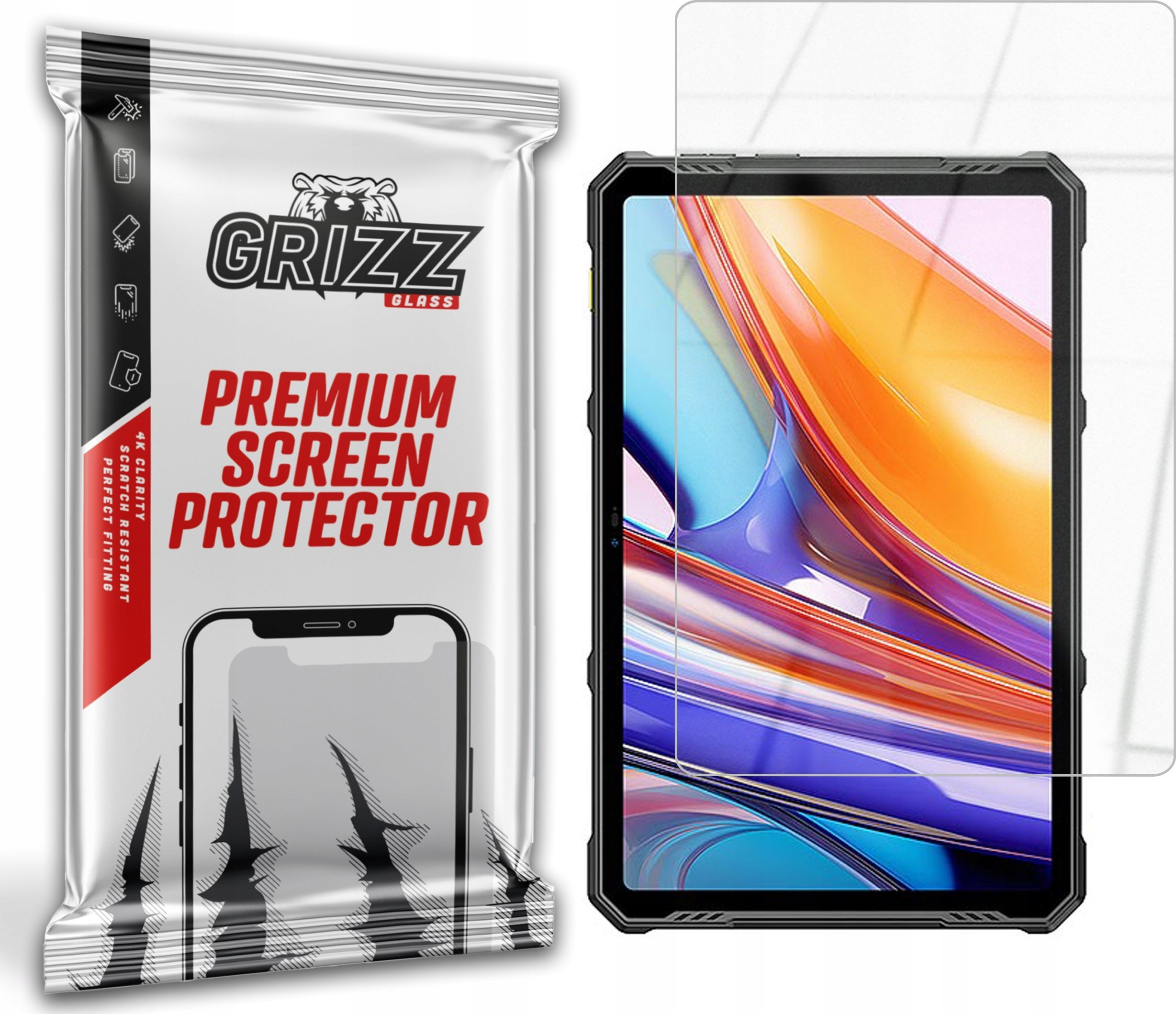 GrizzGlass   HybridGlass do Ulefone Armor Pad