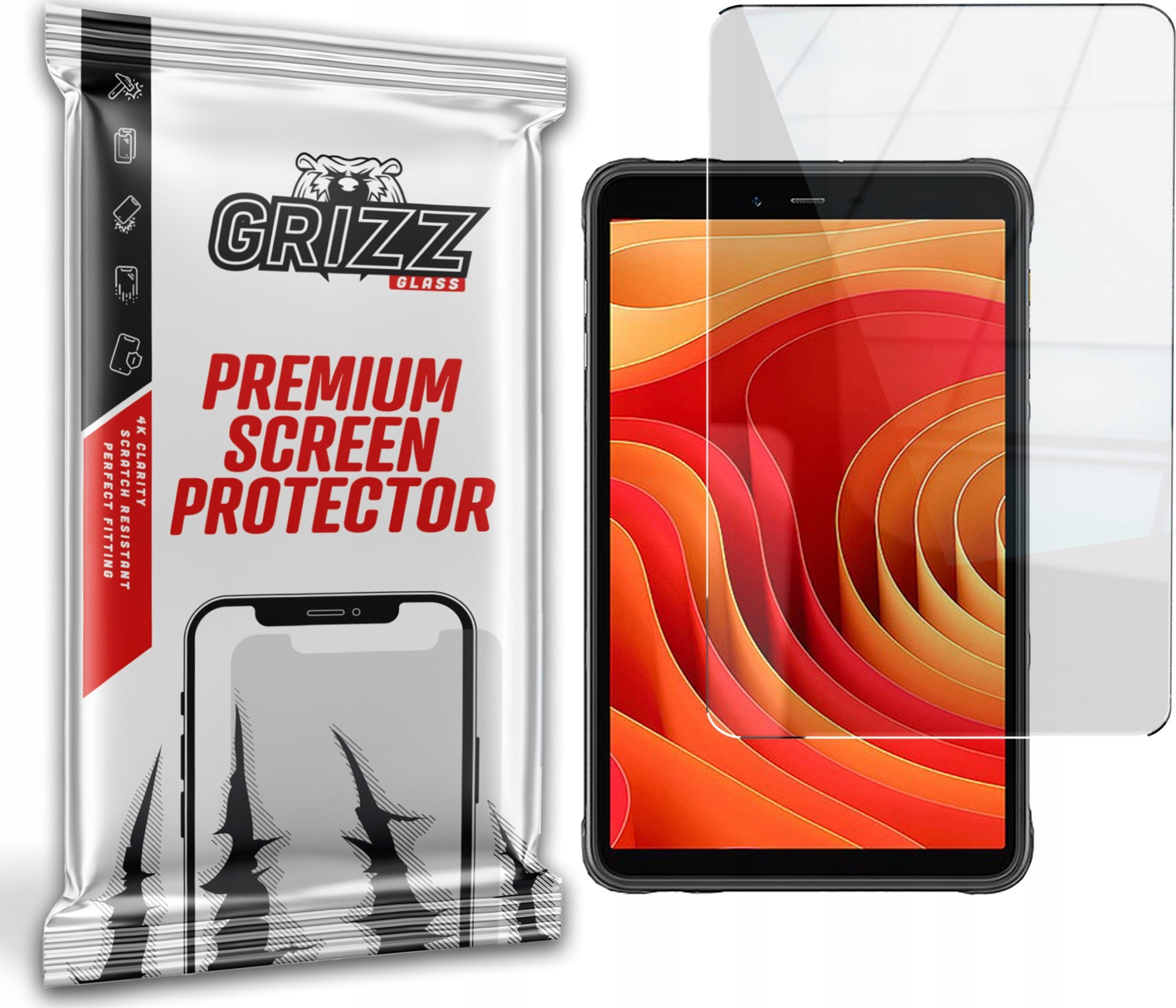 GrizzGlass   HybridGlass do Ulefone Armor Pad