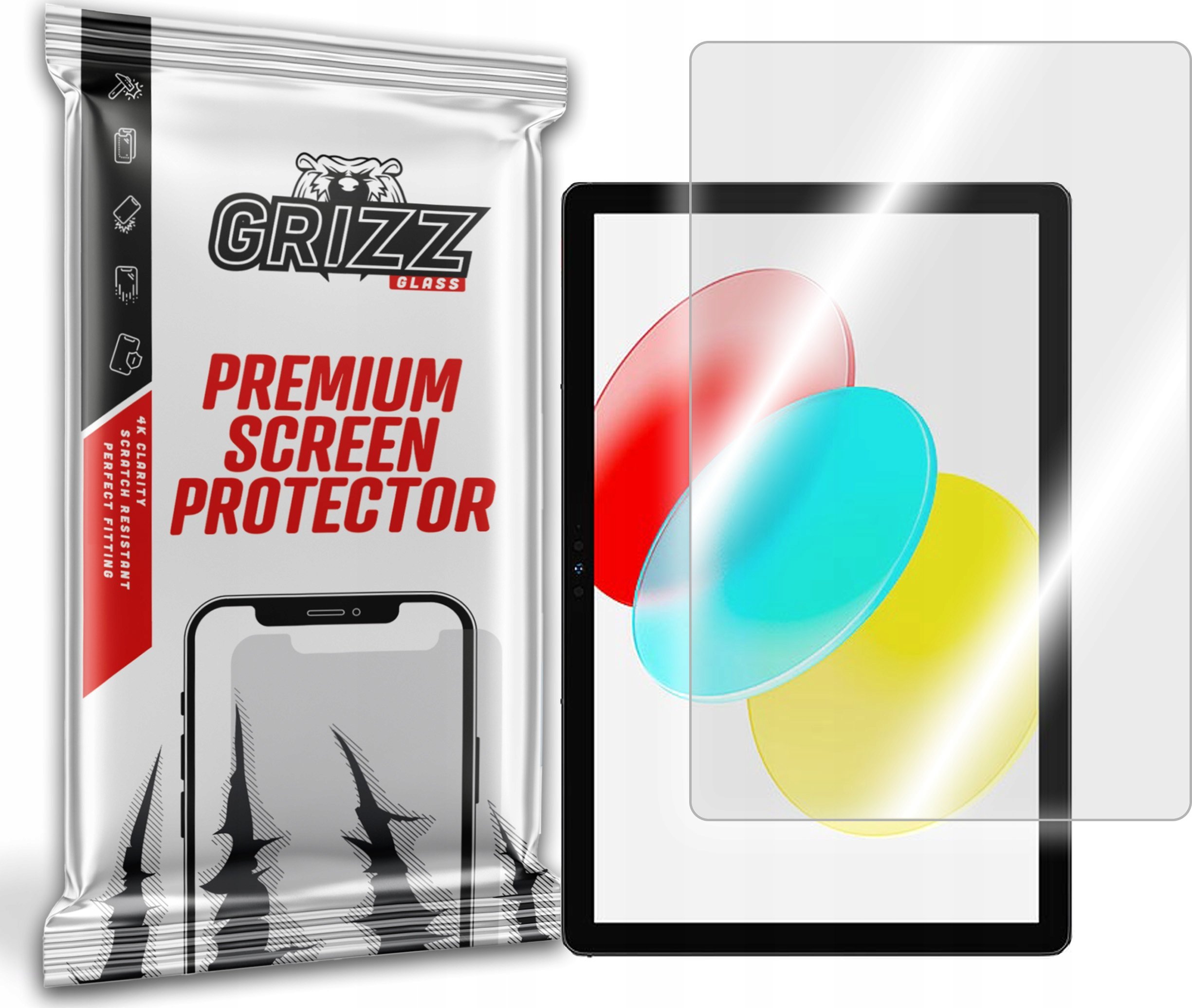 GrizzGlass   HybridGlass do Ulefone Tab A8