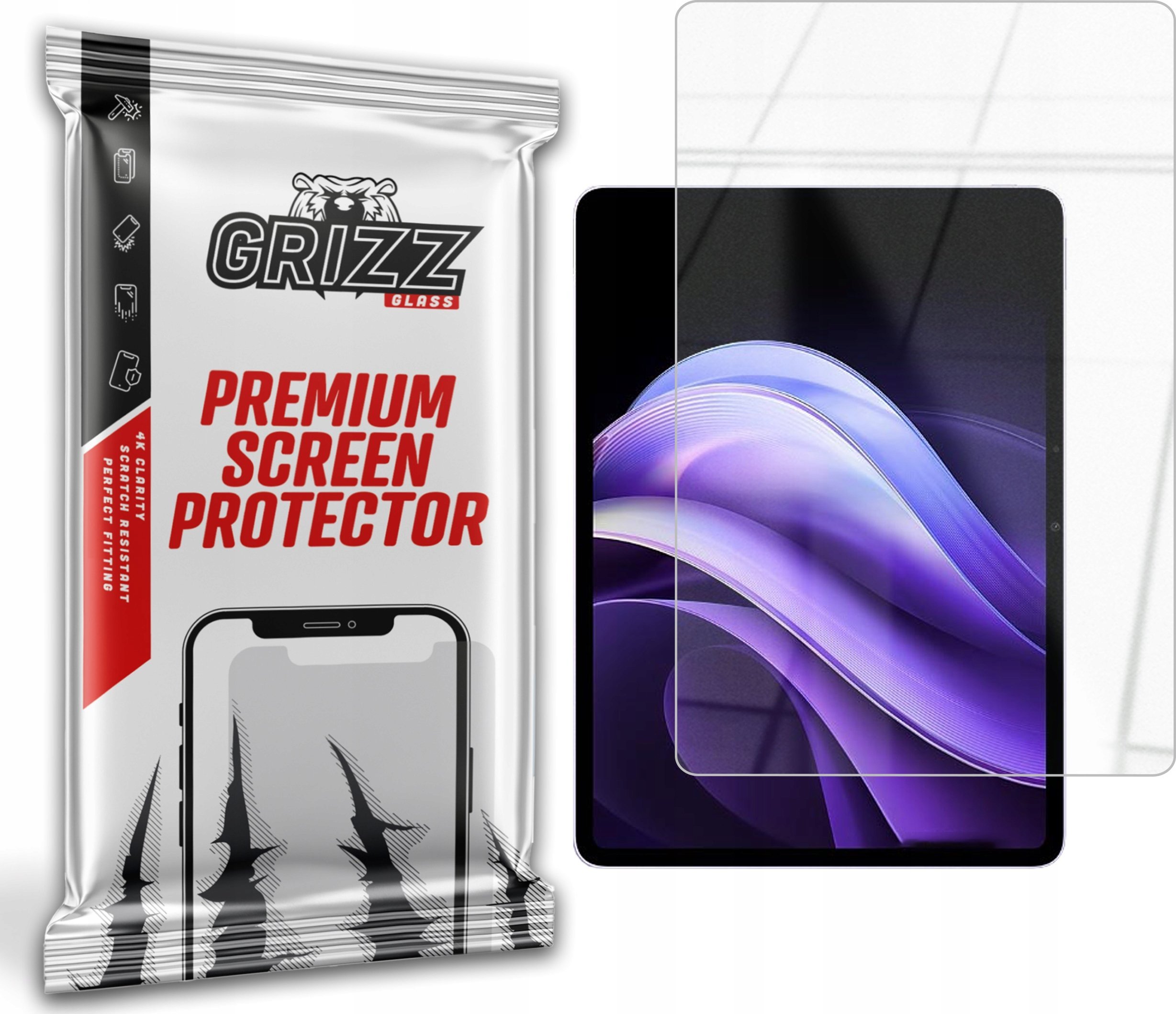 GrizzGlass HybridGlass do Vivo Pad 3