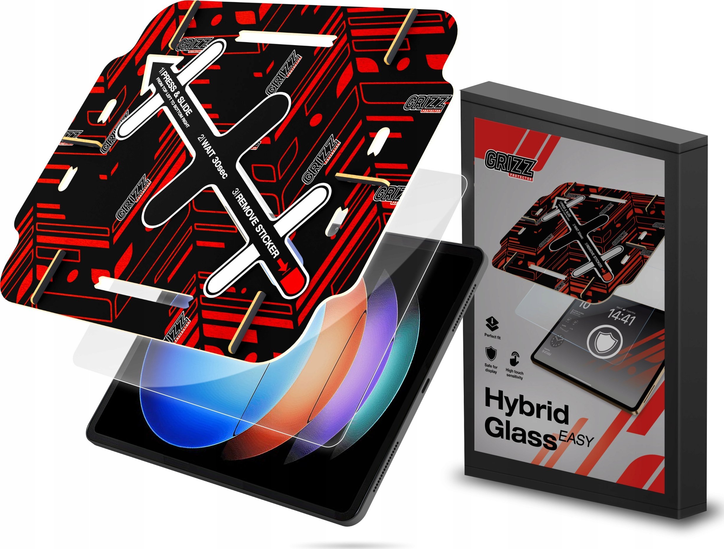 GrizzGlass HybridGlass Easy do Xiaomi Pad