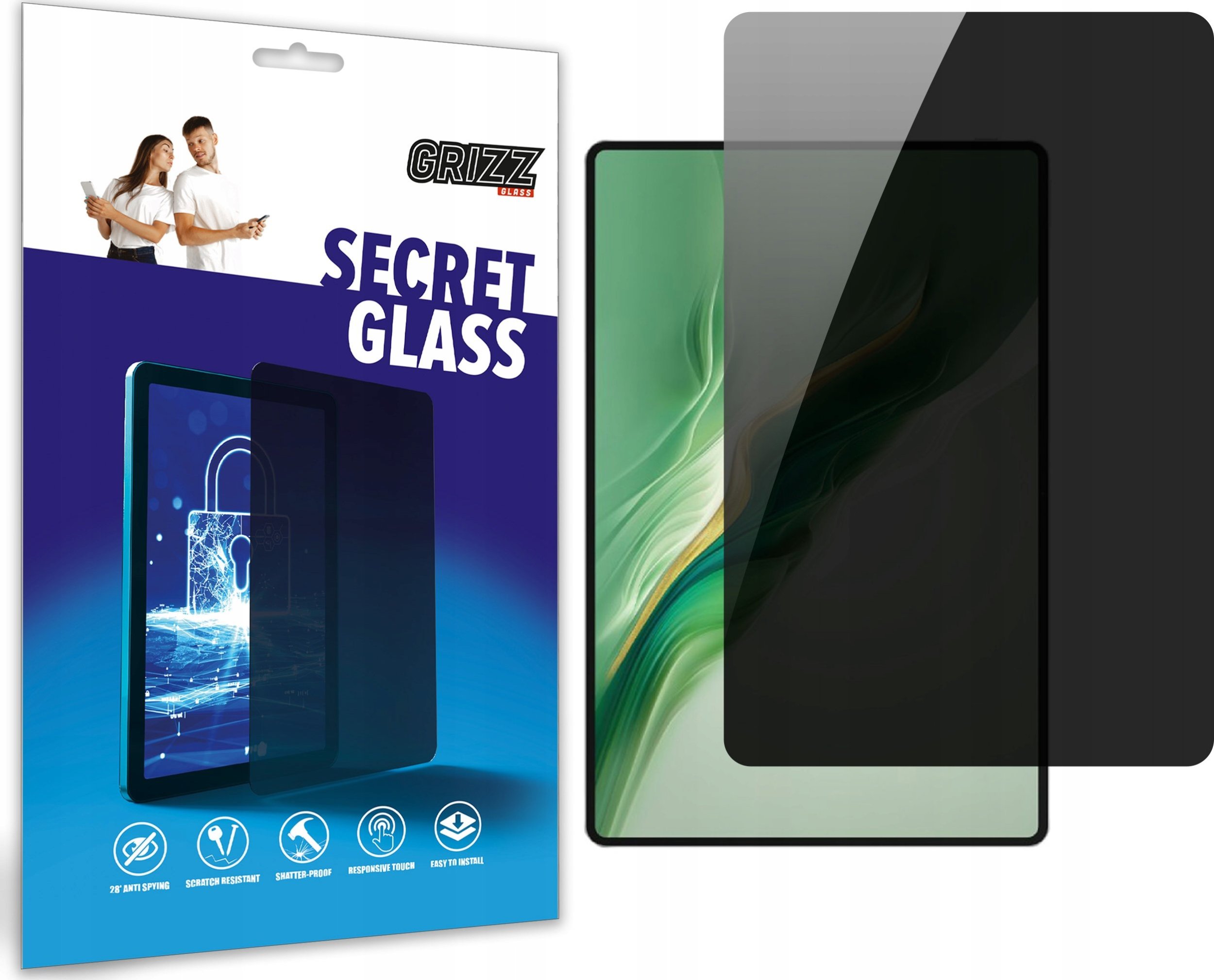 GrizzGlass prywatyzujące SecretGlass do Honor MagicPad