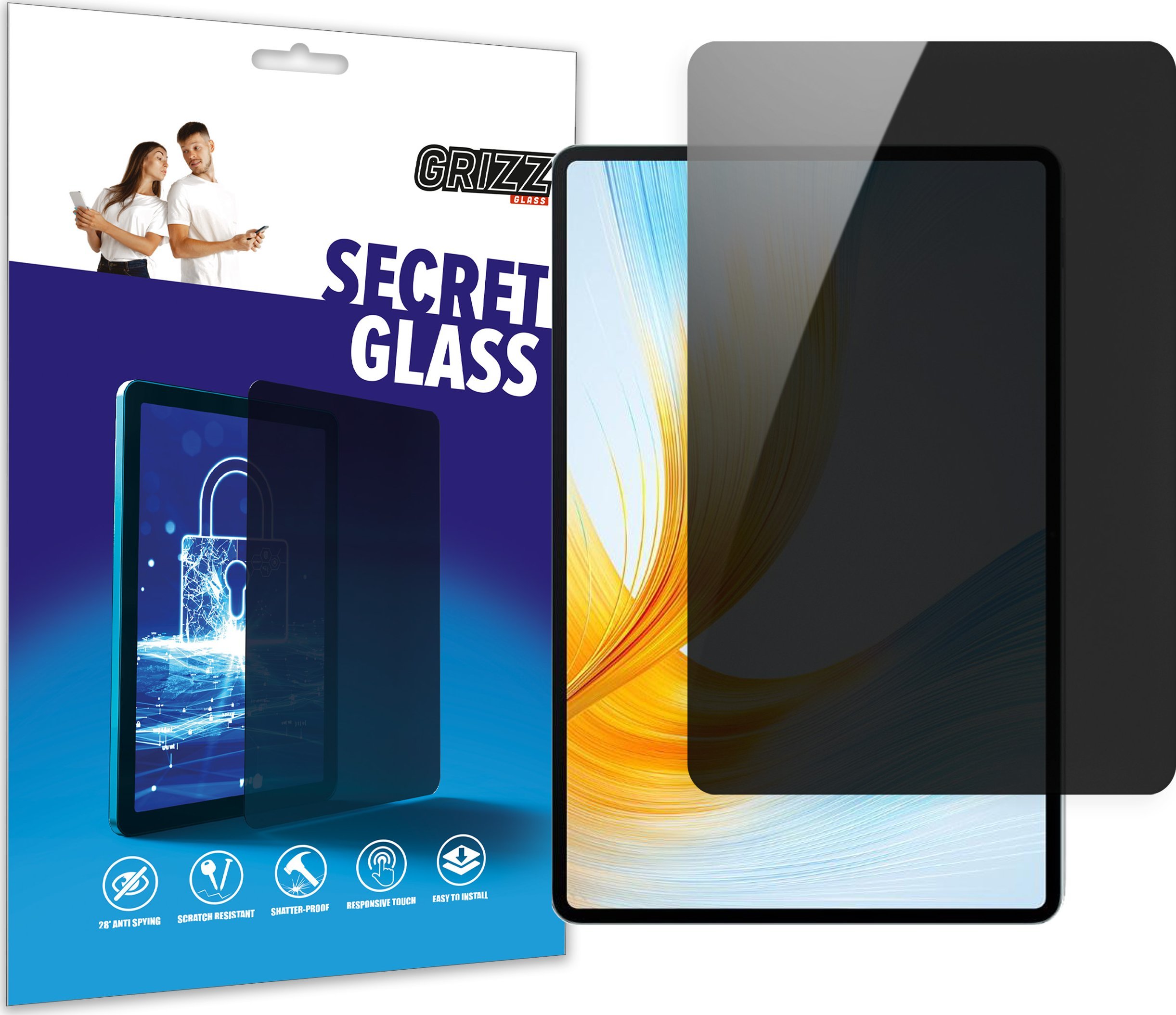 GrizzGlass  prywatyzujące SecretGlass do Honor Pad