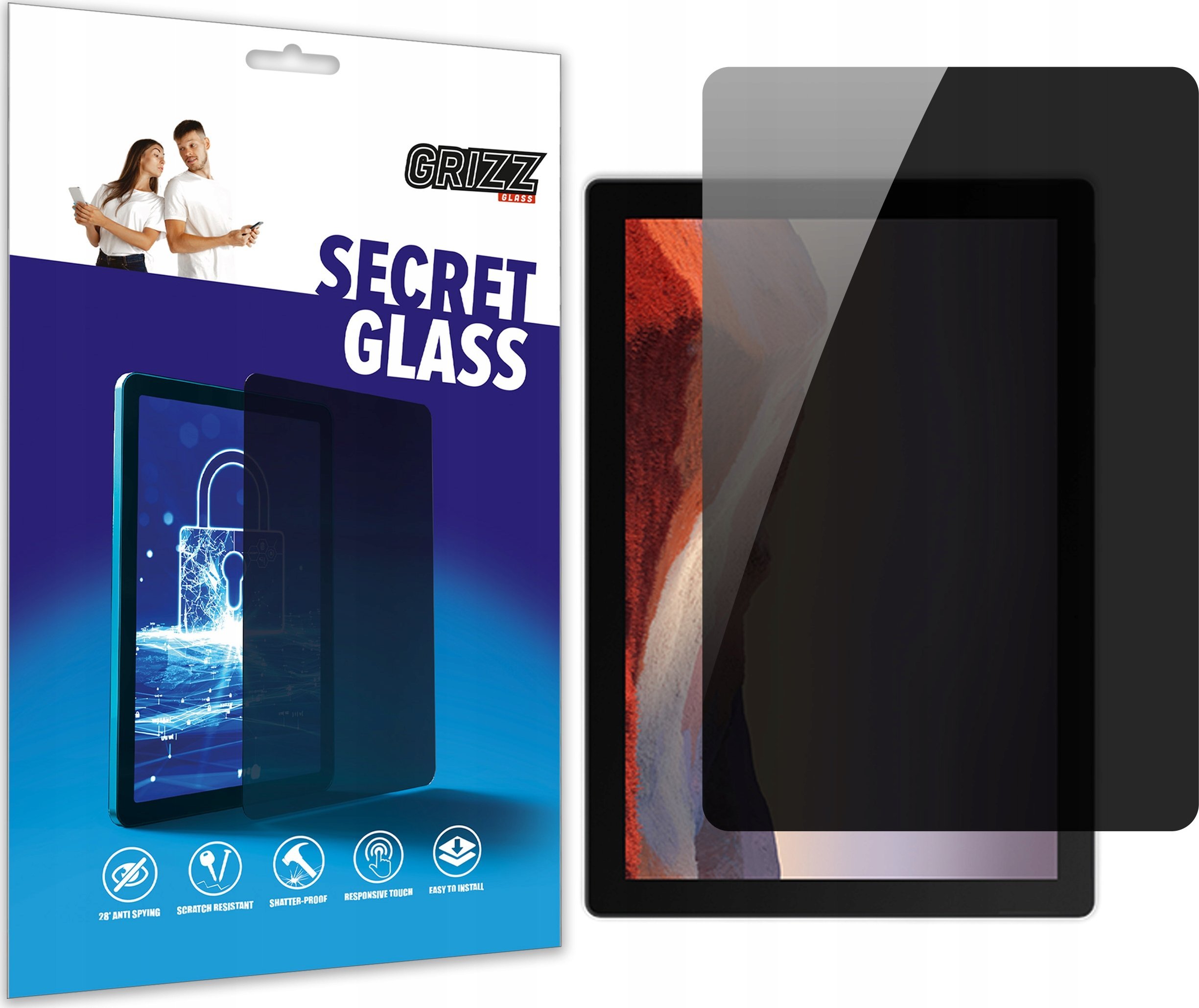 GrizzGlass prywatyzujące SecretGlass do Microsoft Surface