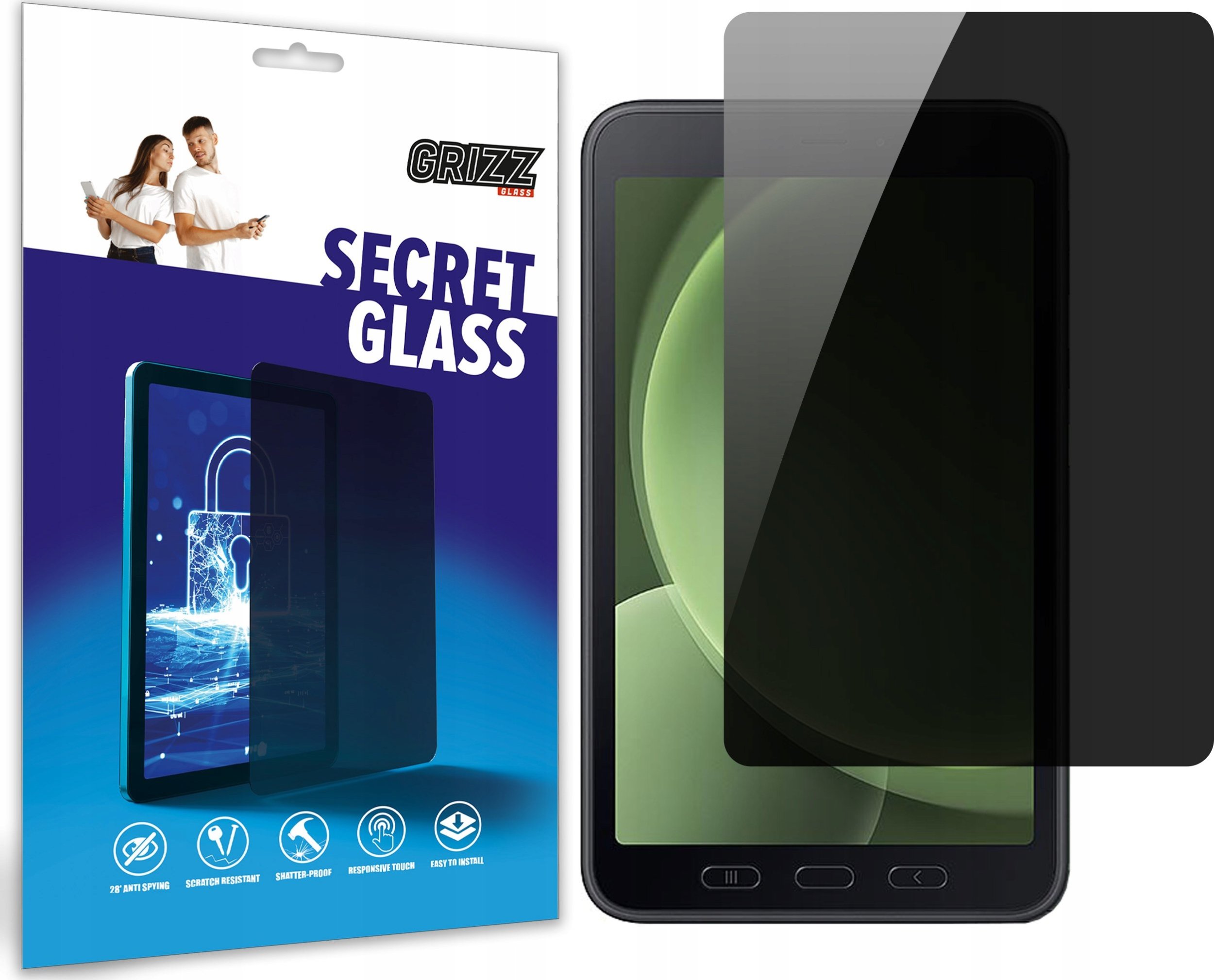 GrizzGlass  prywatyzujące SecretGlass do Samsung Galaxy