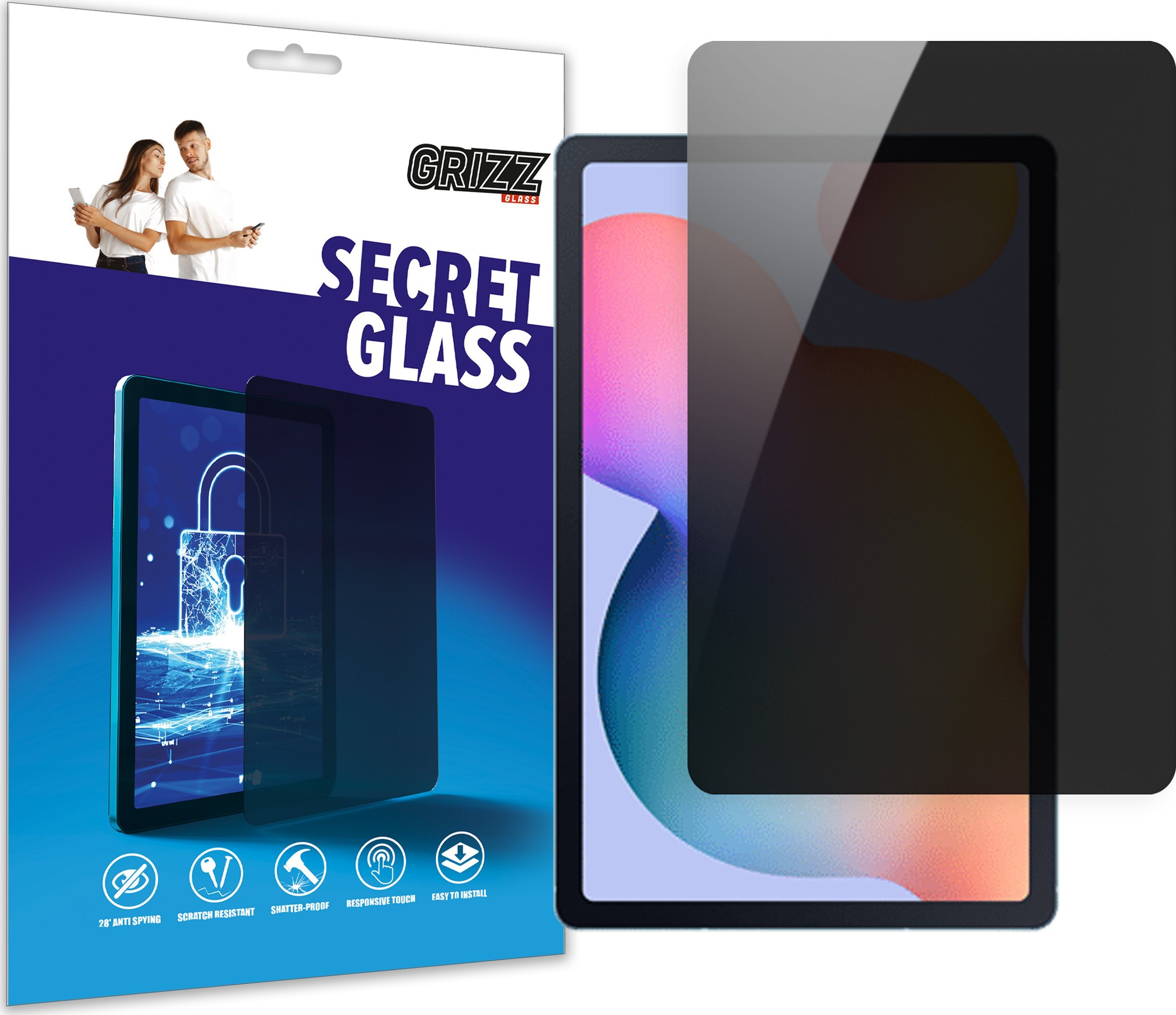 GrizzGlass  prywatyzujące SecretGlass do Samsung Galaxy