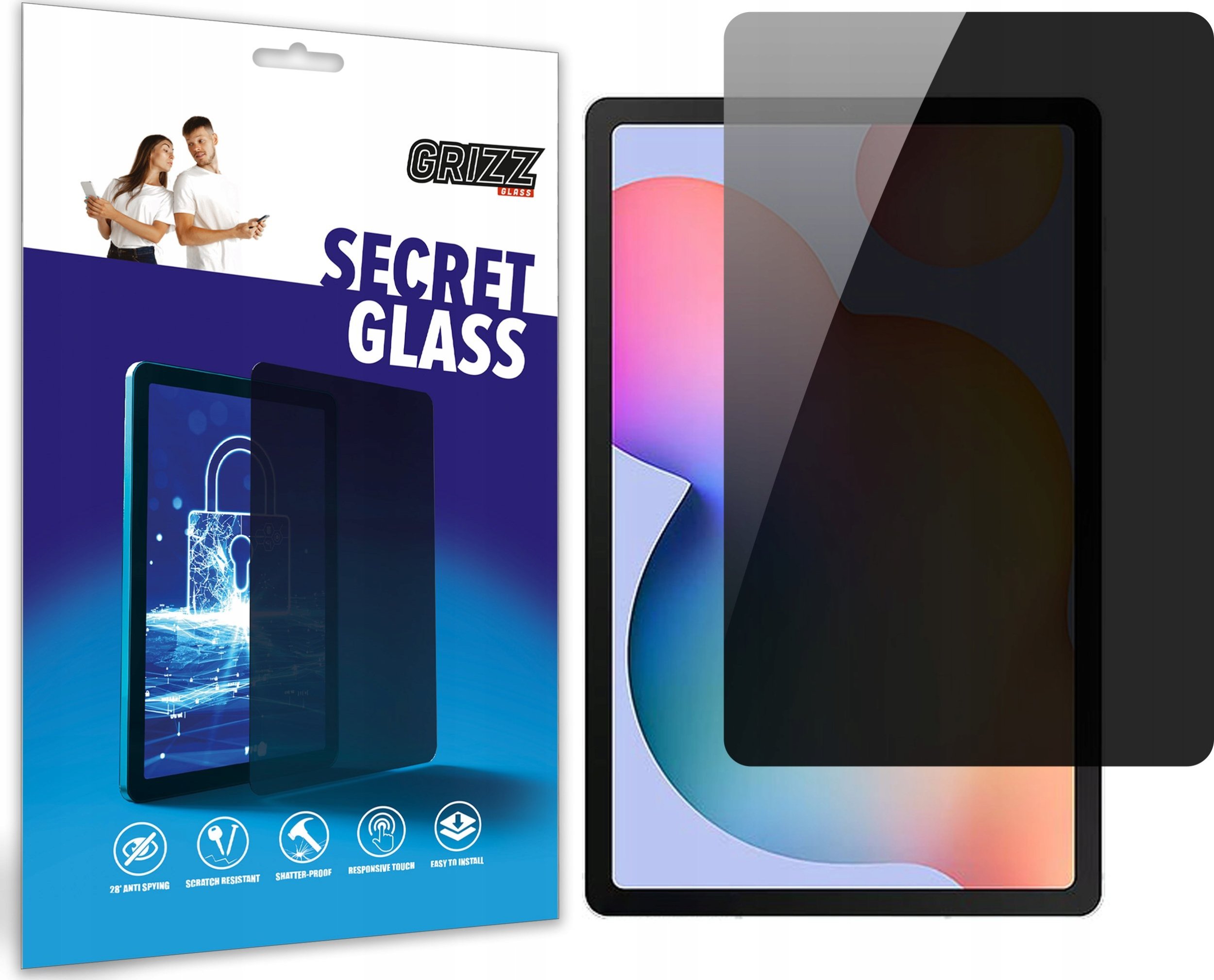 GrizzGlass  prywatyzujące SecretGlass do Samsung Galaxy
