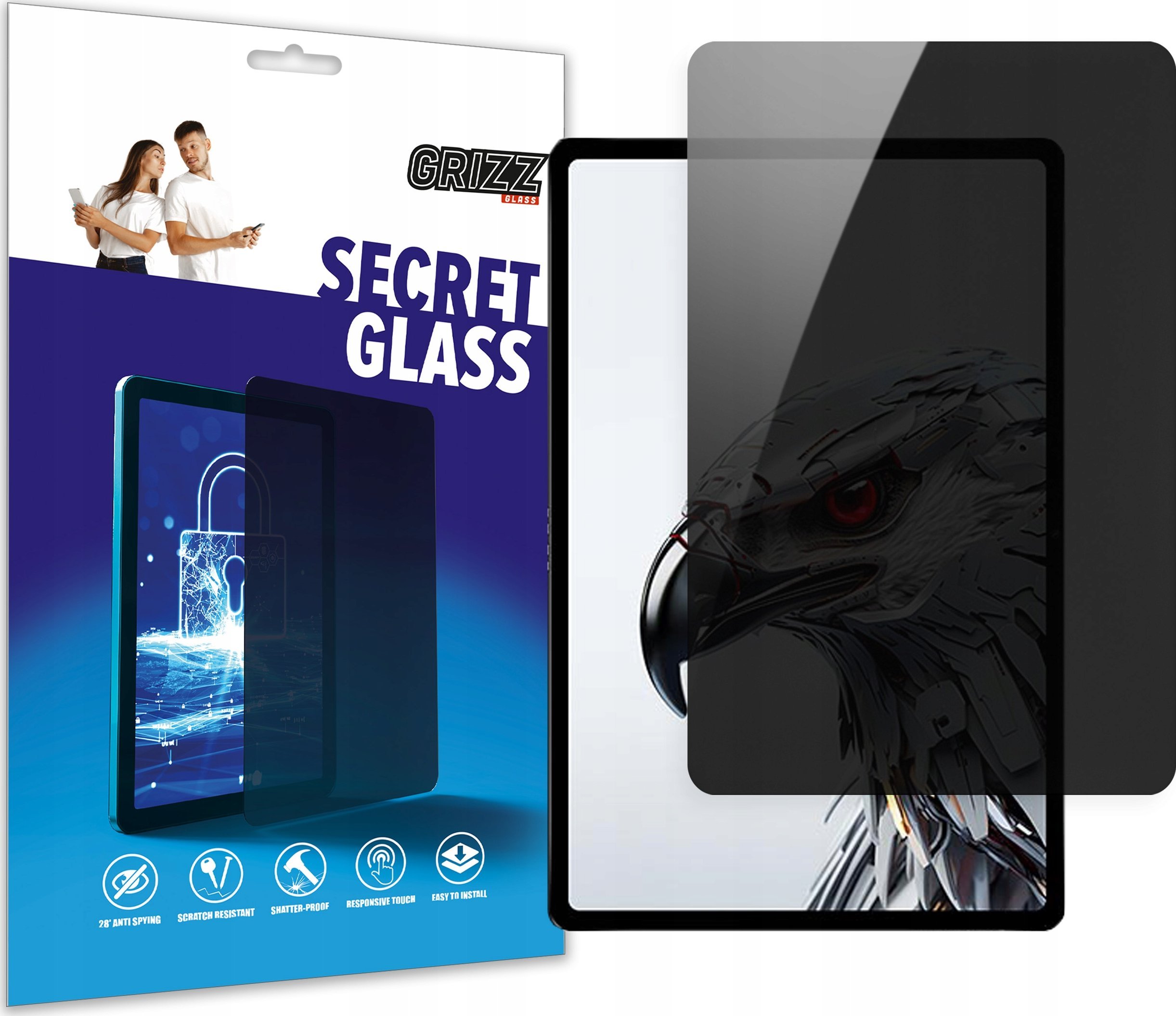 GrizzGlass prywatyzujące SecretGlass do ZTE nubia