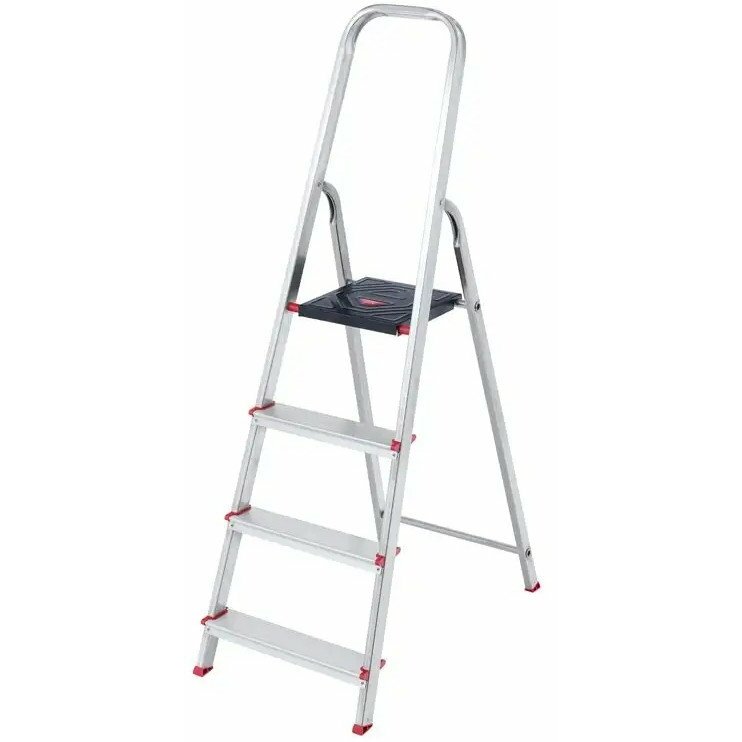 Hailo HOUSEHOLD LADDER 4-STEPS ALUM |