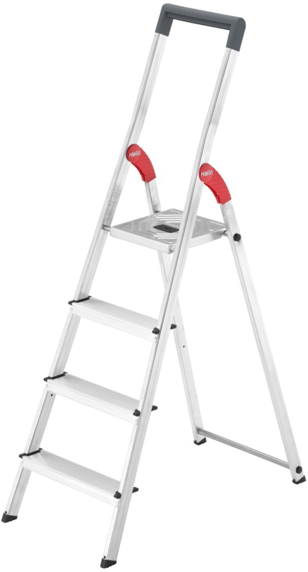 Hailo L51 4-step Aluminium Safety Stepladder