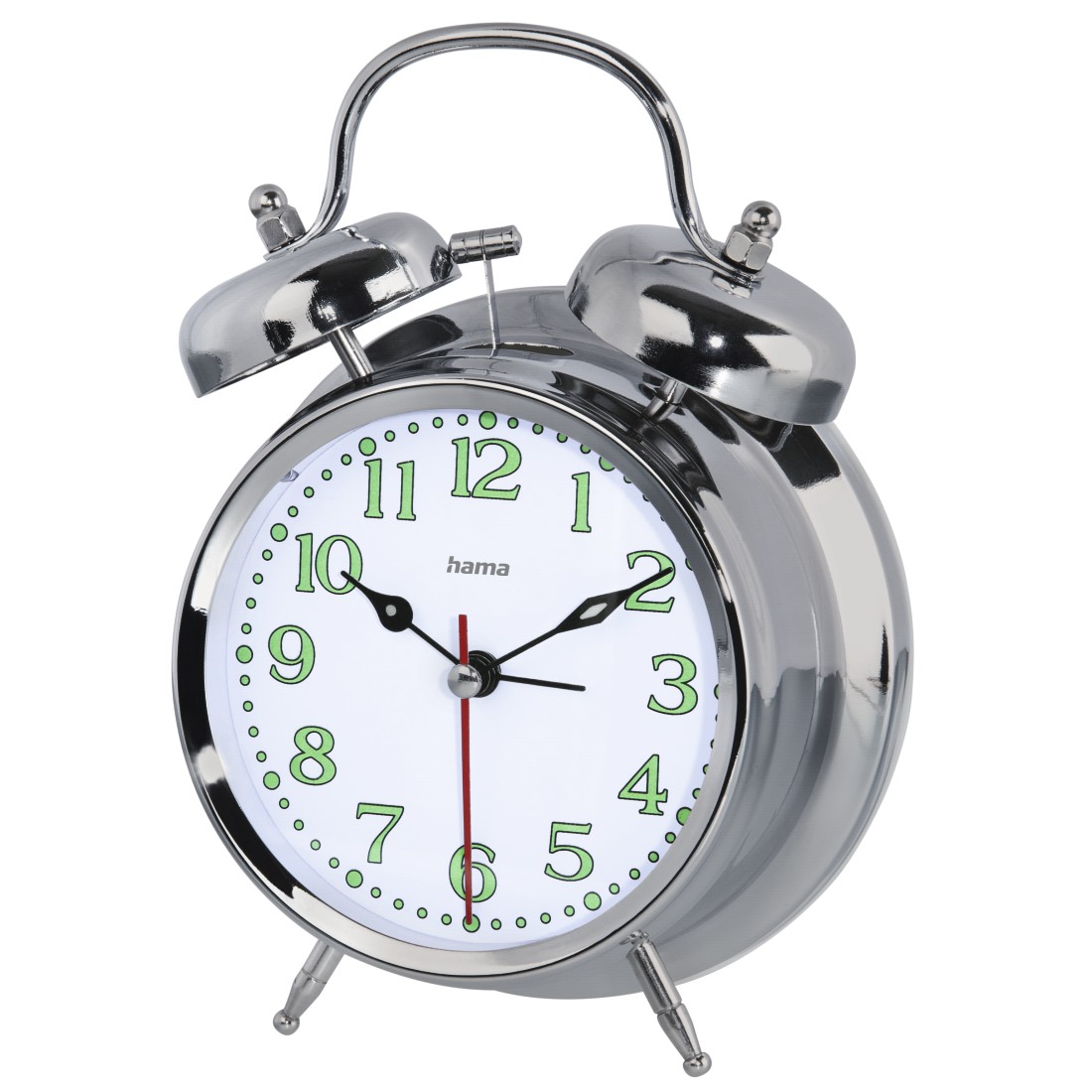 Hama 00186326  Alarm Clock Silver |