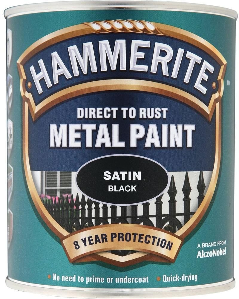 Hammerite ANTICORROSIVE PAINT HAMMERED SATIN MUST