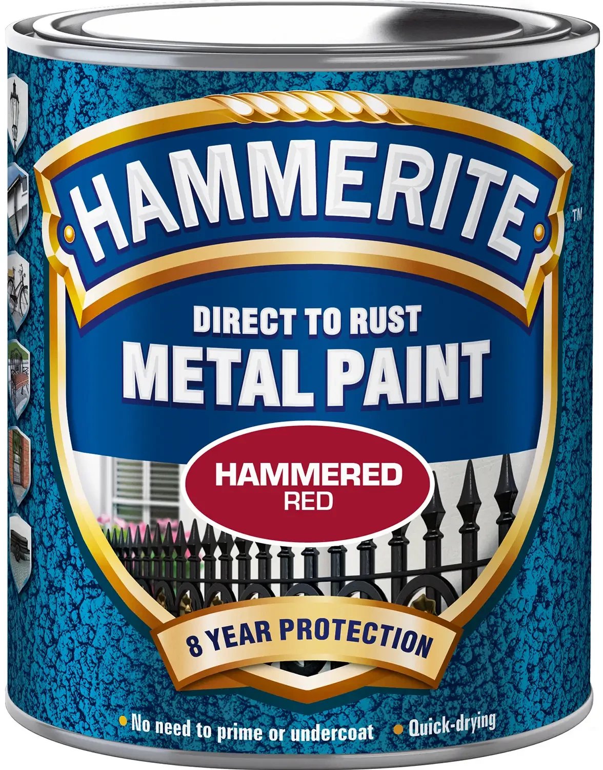 Hammerite Hammerite Hammerlak - Rød -