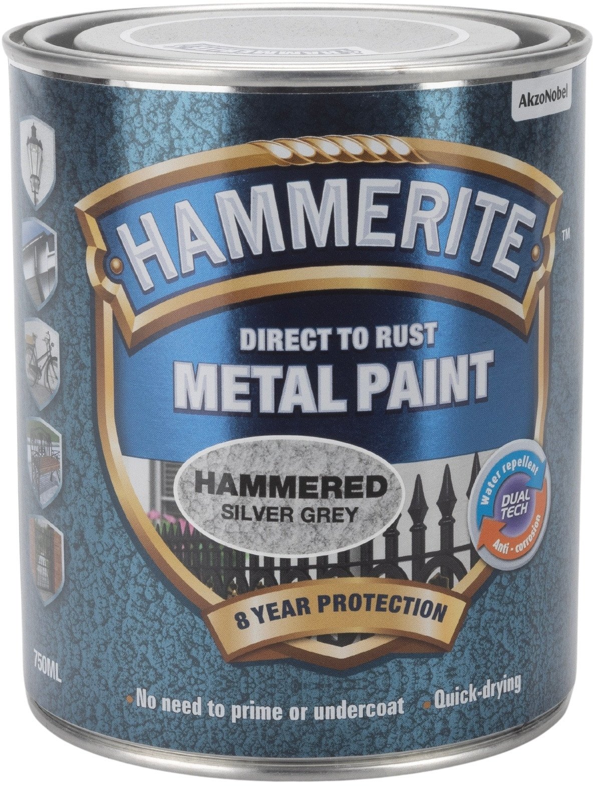 Hammerite Hammerite Hammerlak - Silver -