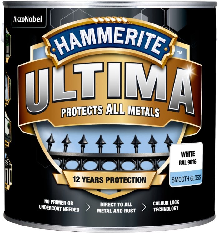 Hammerite PAINT ULTIMA SMOOTH WHITE 0