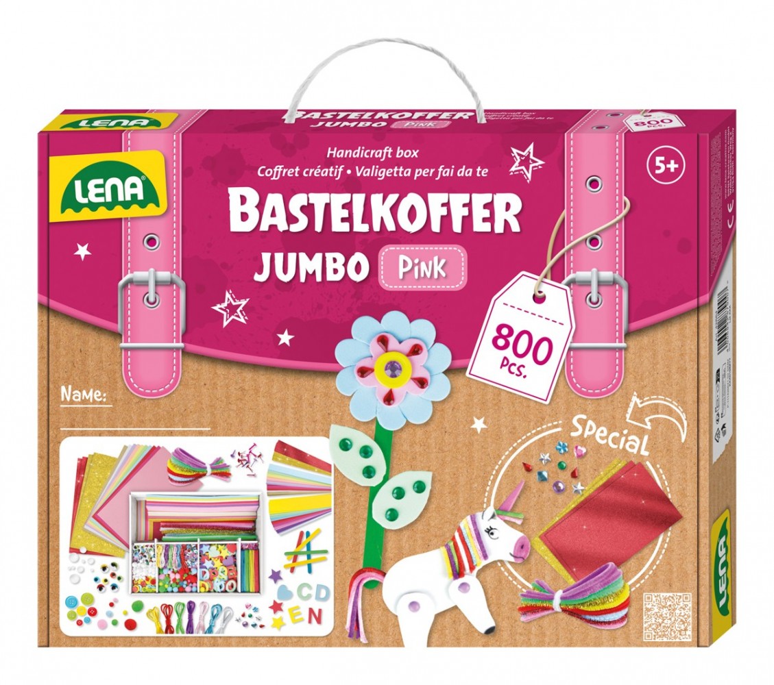 Lena LENA handicraft case Jumbo pink
