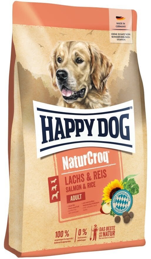 Happy Dog NaturCroq Łosoś & ryż
