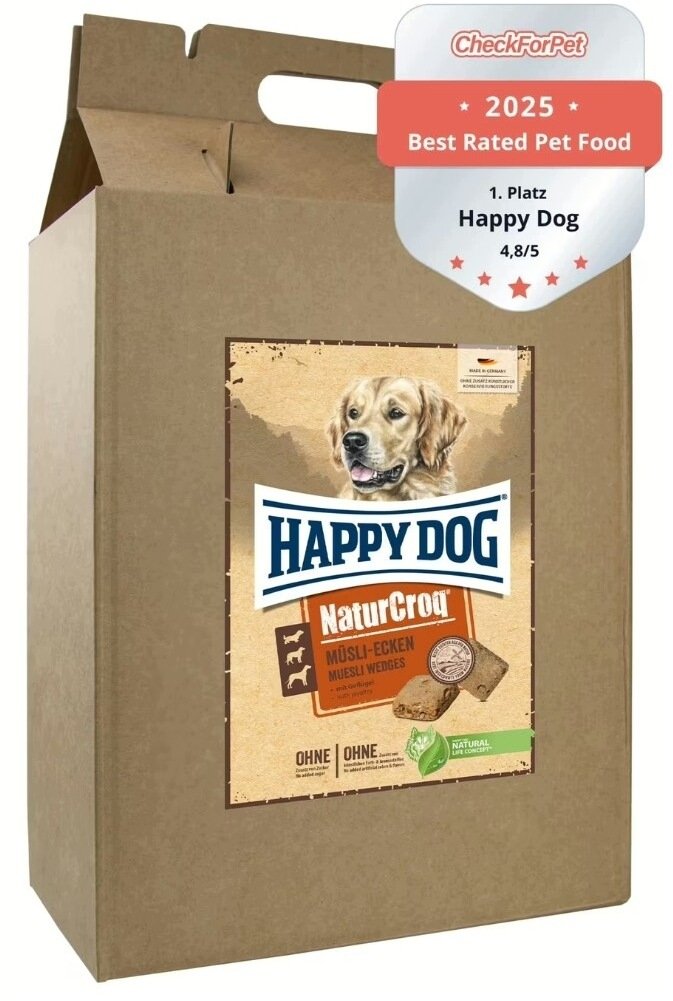 Happy Dog NaturCroq rożki musli, rożki
